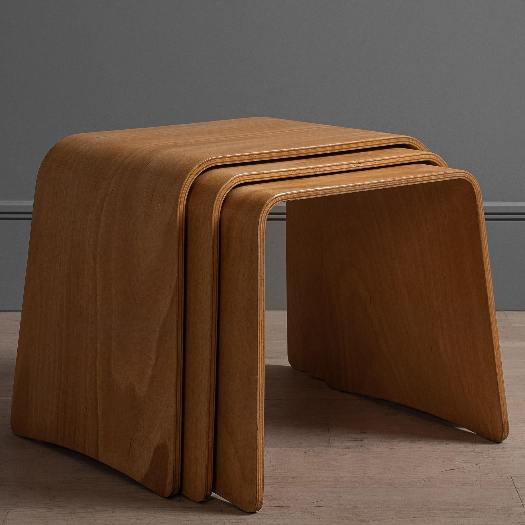 Bentwood Nesting Tables 1