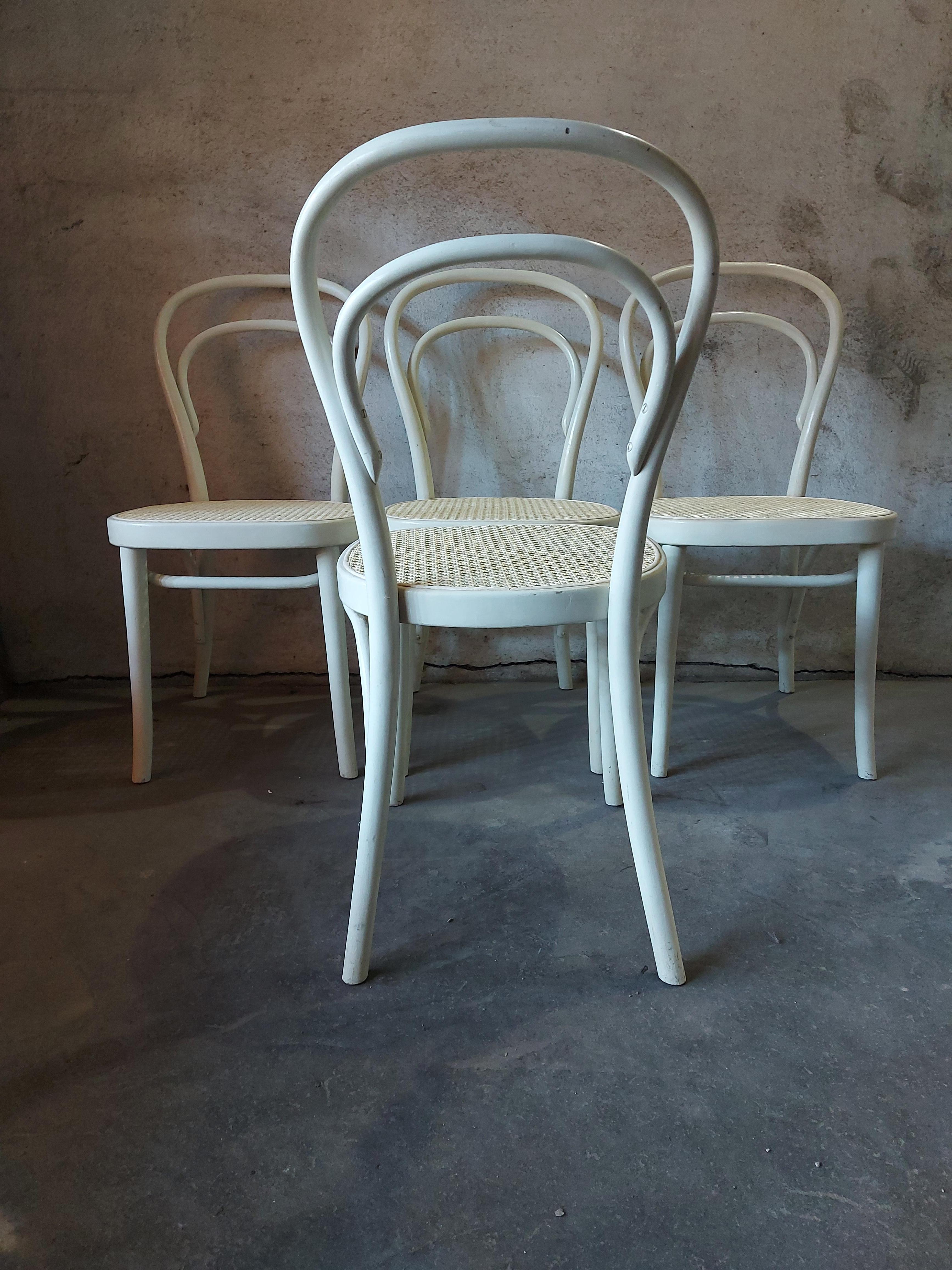 Slovenian Bentwood No. 14 dining chair For Sale