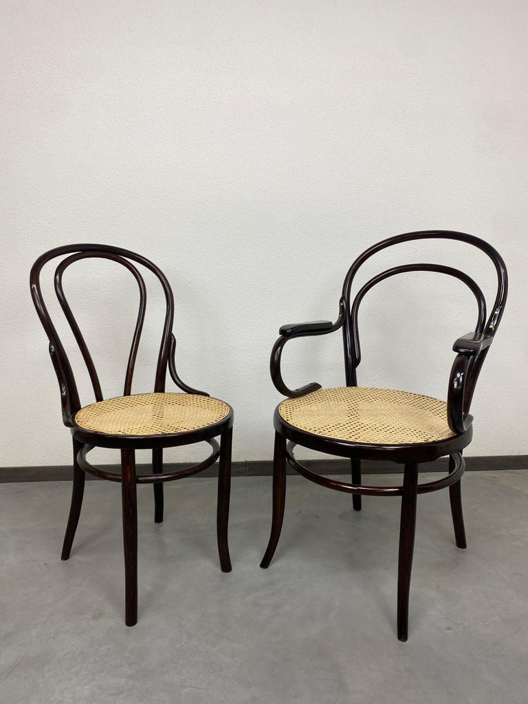 Bentwood Office Chair No.14 by J&J Kohn For Sale at 1stDibs