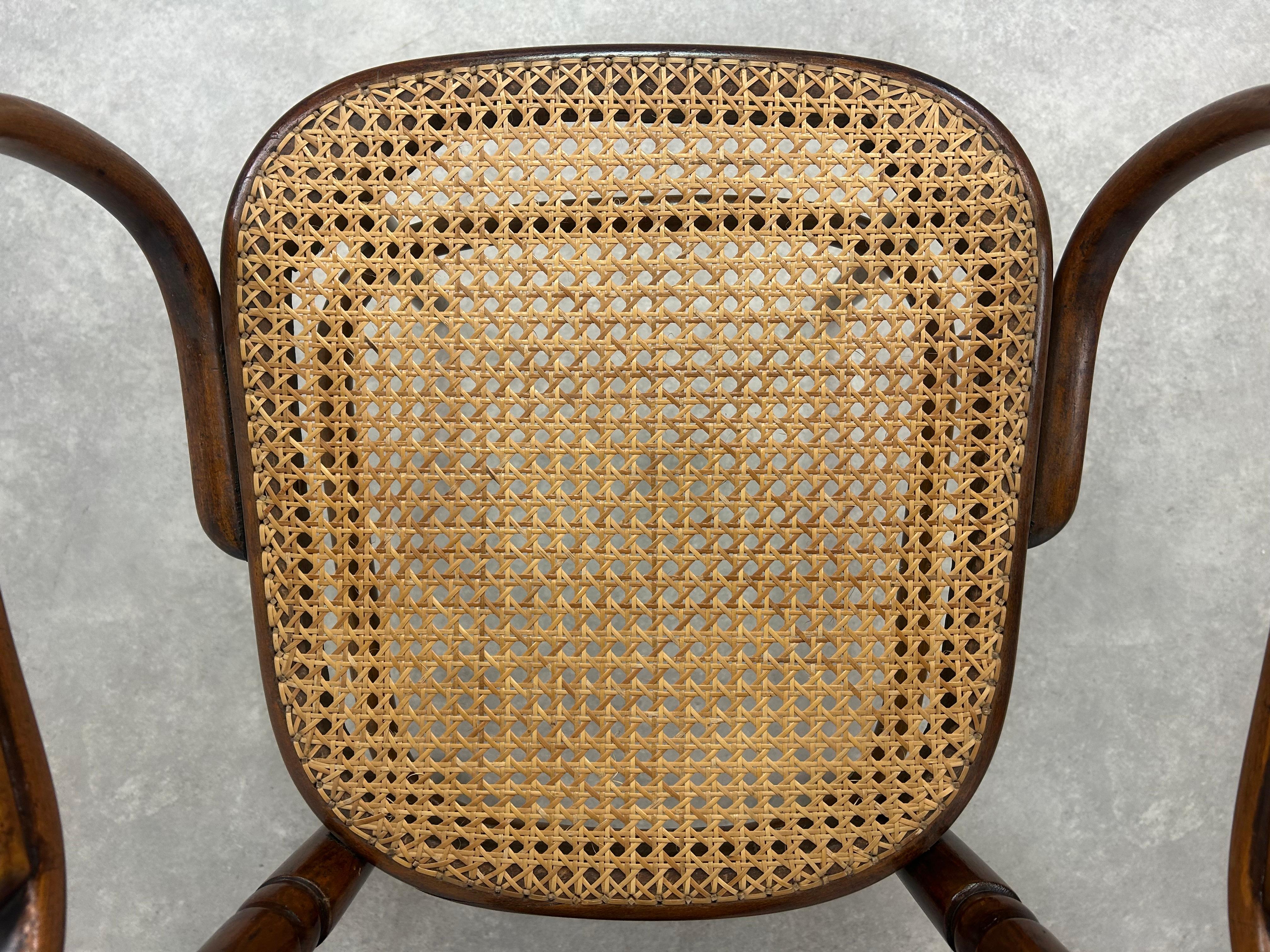 Silla de oficina de madera curvada n.º 88 de Thonet en venta 2