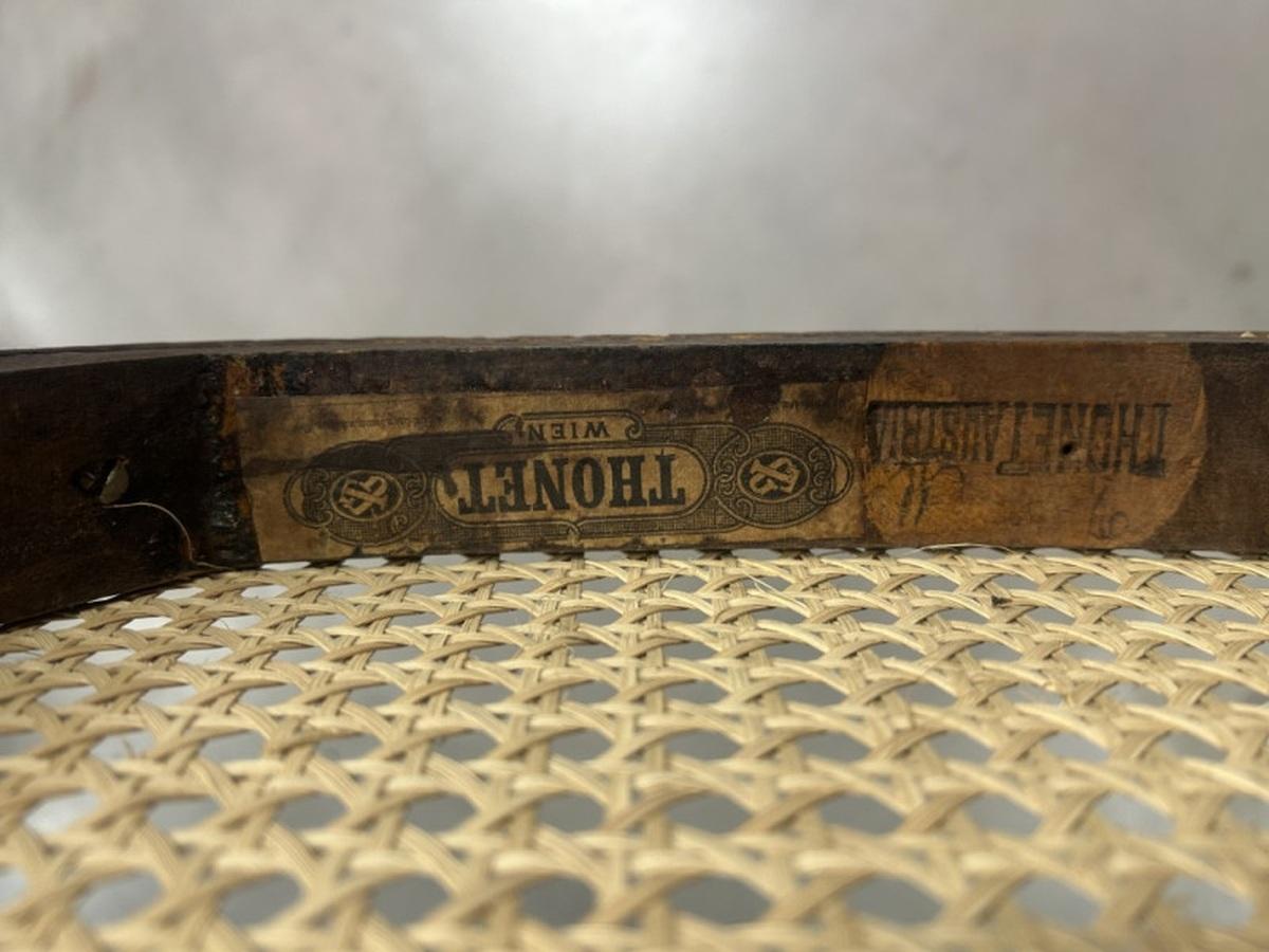 Silla de oficina de madera curvada n.º 88 de Thonet en venta 3