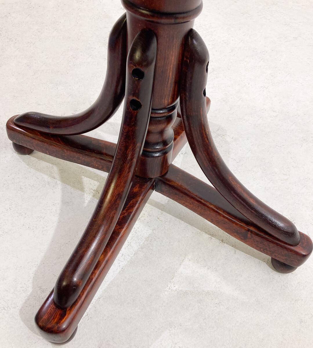 Wood Bentwood Office Chair Otto Wagner for Thonet, 1930s For Sale