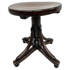 Antique Bentwood piano chair no.1 by Thonet