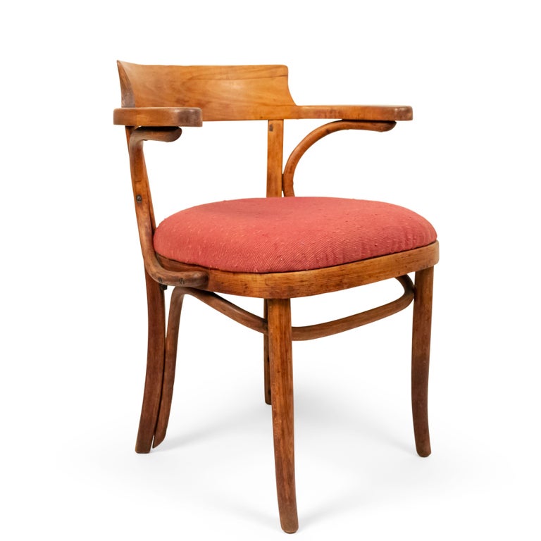 Bentwood Pine And Poplar Captains Chairs For Sale At 1stdibs