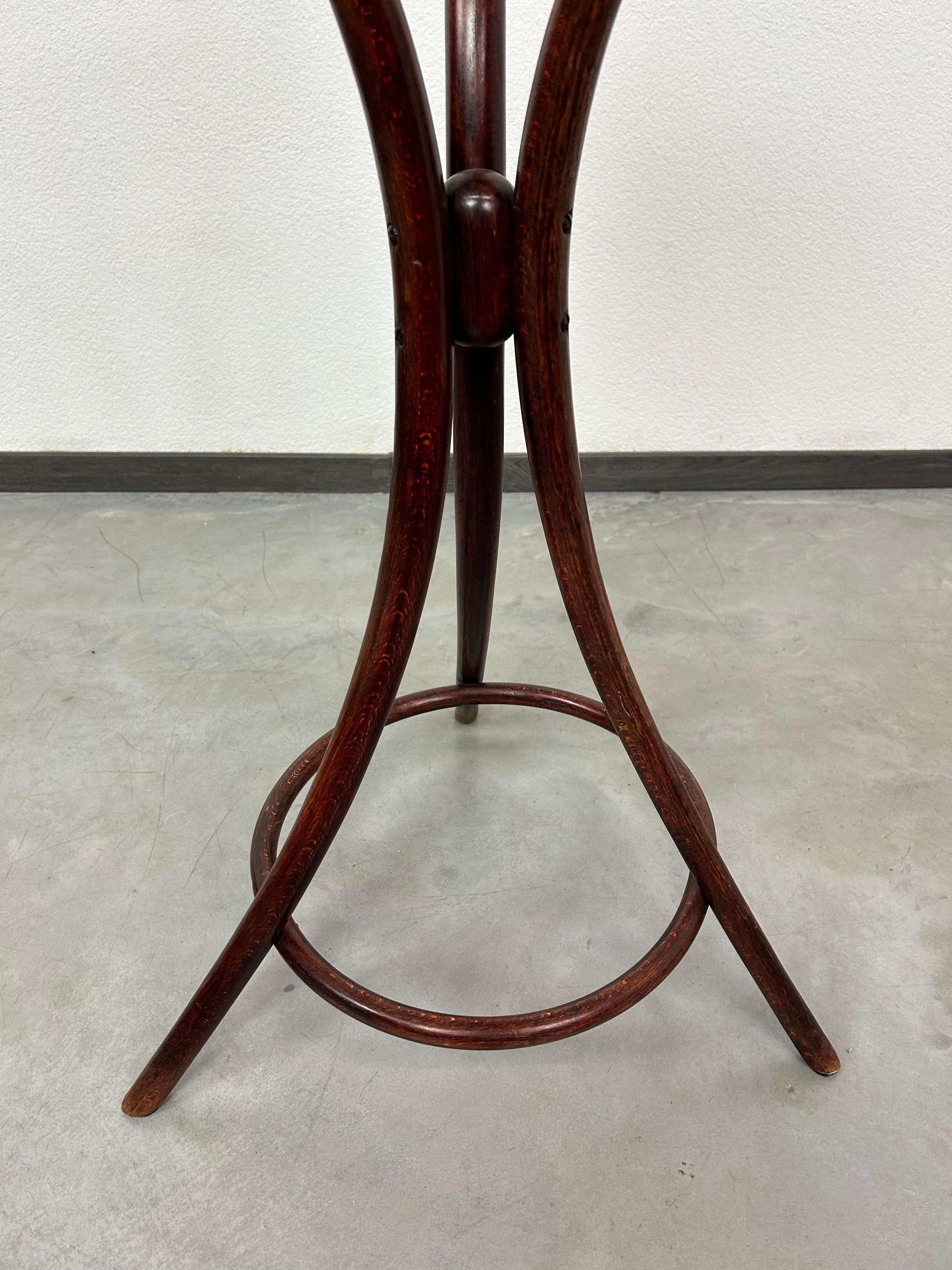 Bentwood plant stand by Thonet For Sale 1
