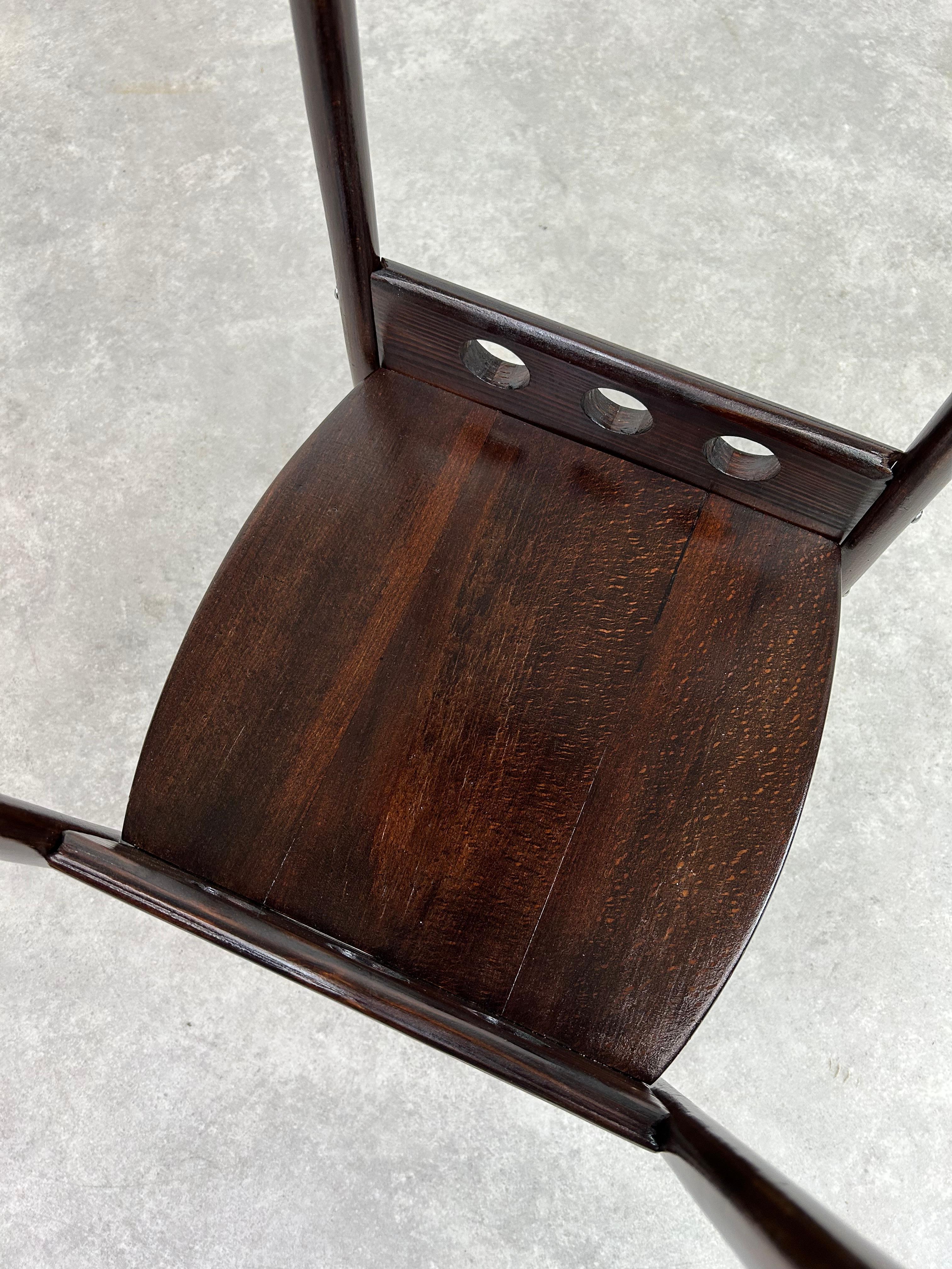 Jardinera de madera curvada nº 9521 de Josef Hoffmann para Thonet Austríaco en venta