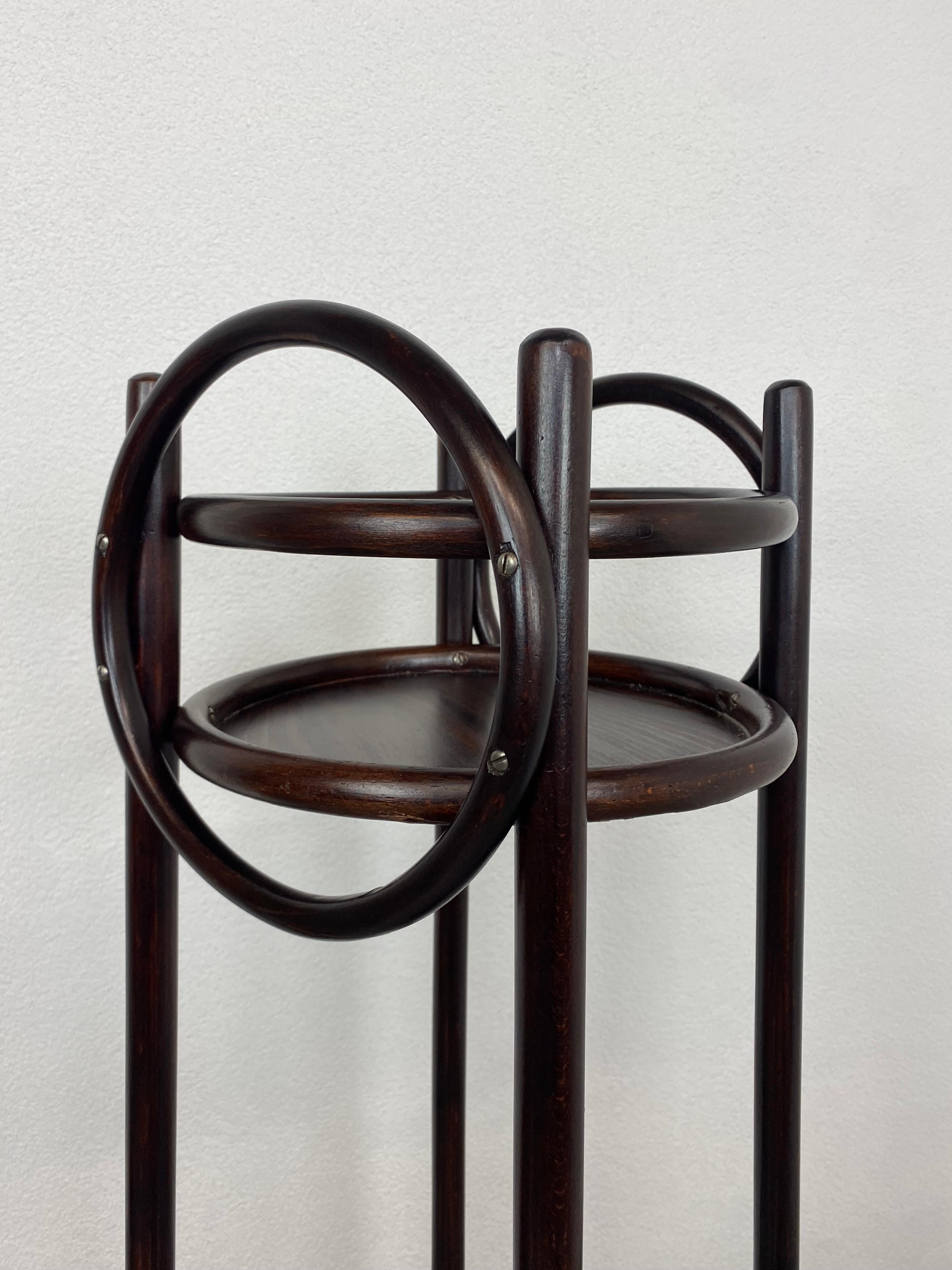 Austrian Bentwood Plant Stands by Thonet For Sale
