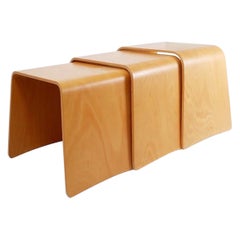 Bentwood Plywood Nesting tables