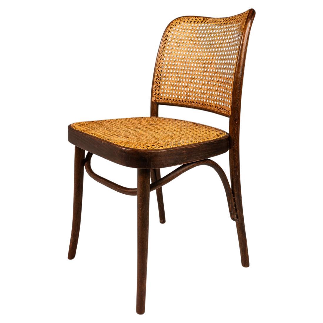 Bentwood Prague Model 811 Chair in Walnut by Josef Frank, Poland, c. 1960s For Sale