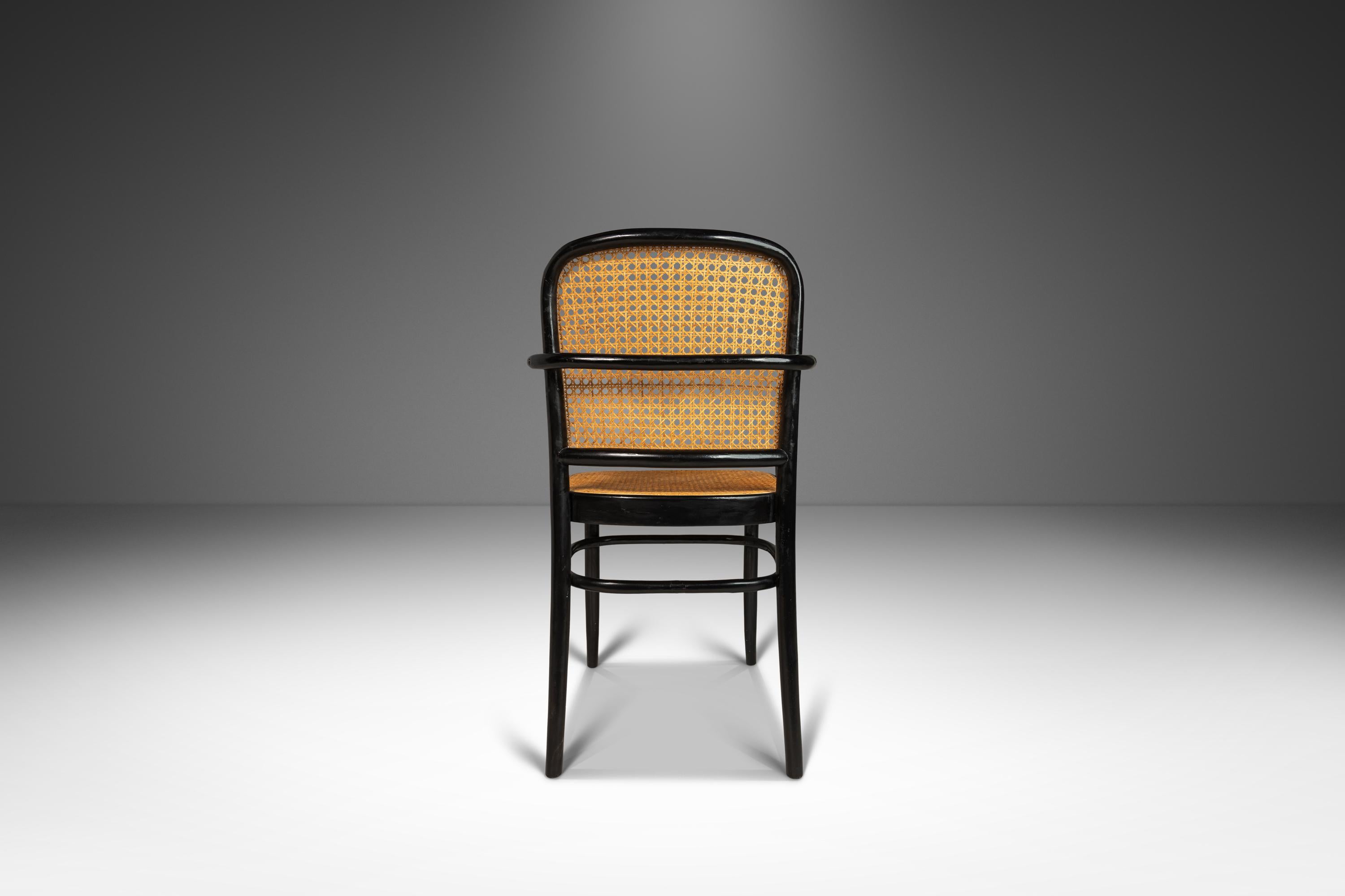 Bentwood Prague Model 811 Dining Chair by Josef Frank Josef Hoffmann for Stendig For Sale 13