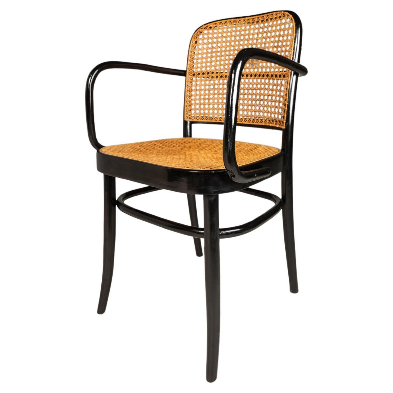 Bentwood Prague Model 811 Dining Chair by Josef Frank Josef Hoffmann for Stendig For Sale