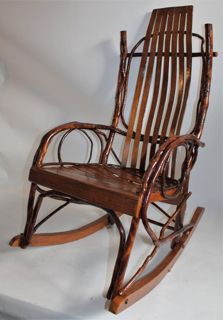 Bentwood Rocking Chair For Sale at 1stdibs
