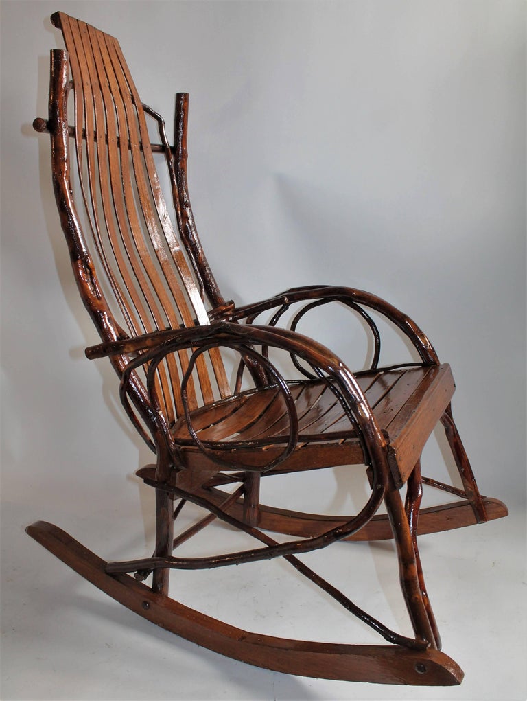 Bentwood Rocking Chair For Sale at 1stdibs