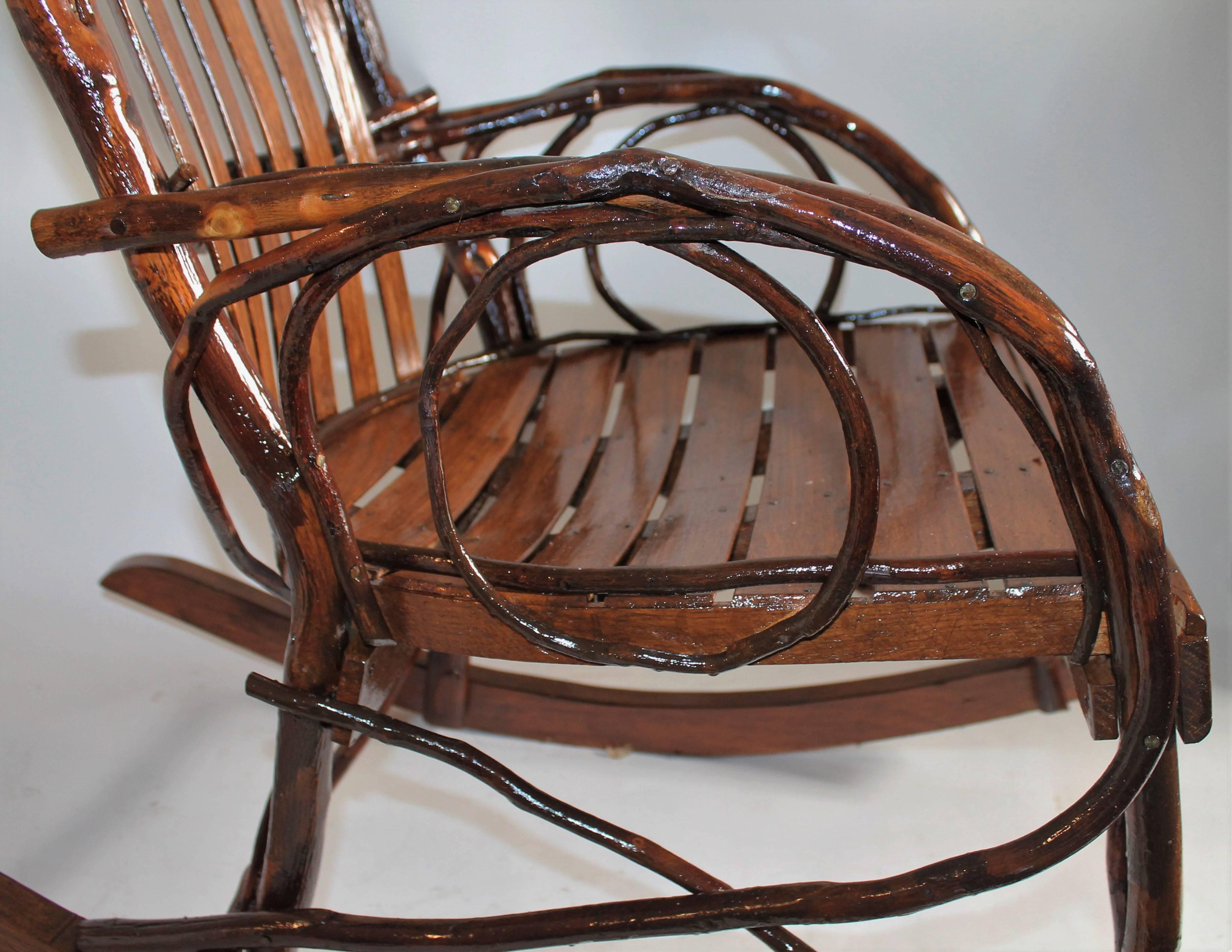 amish bentwood rocker