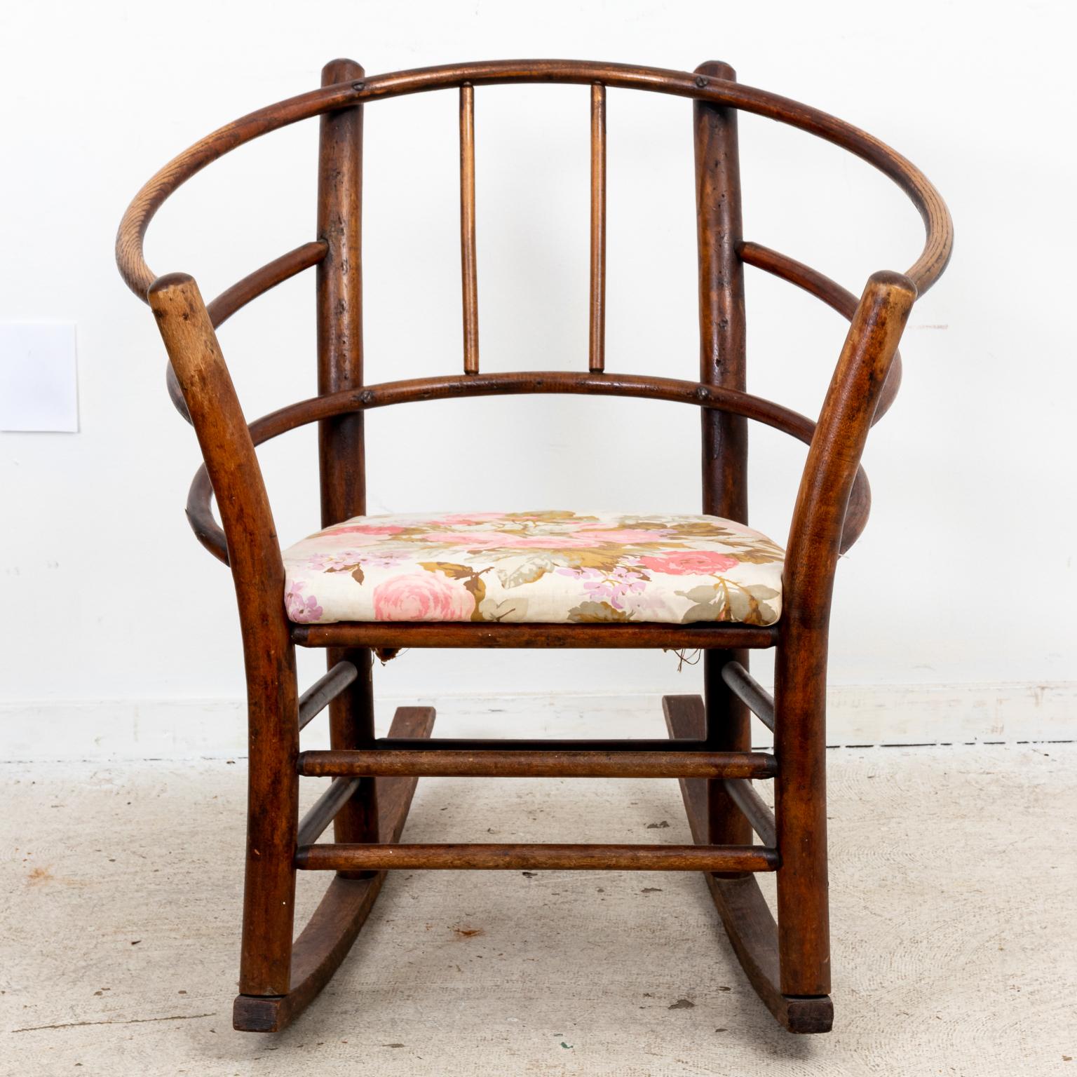 Wood Bentwood Rocking Chair