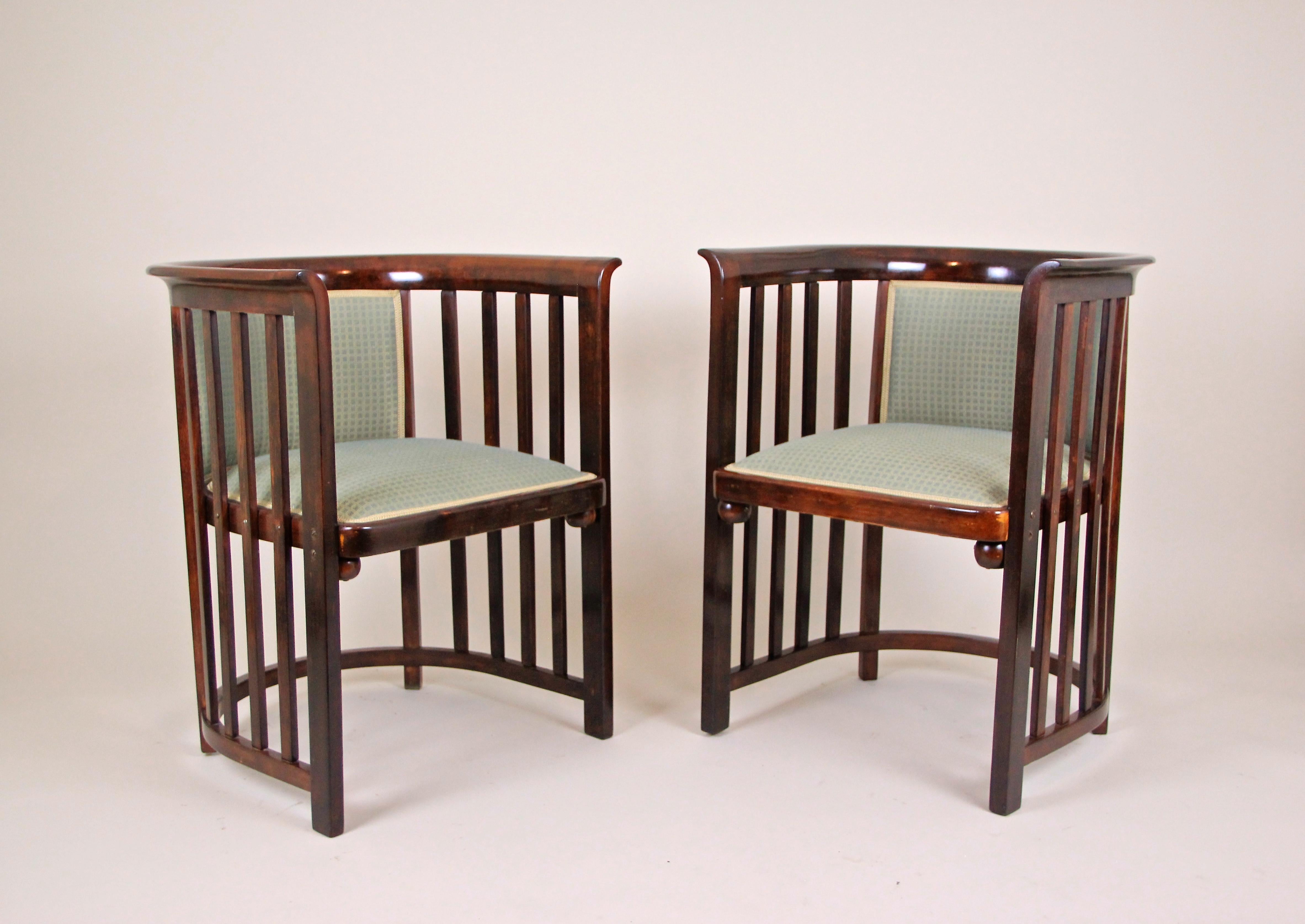 Stunning bentwood seating set designed by the famous austrian architect and founding member of the world famous 