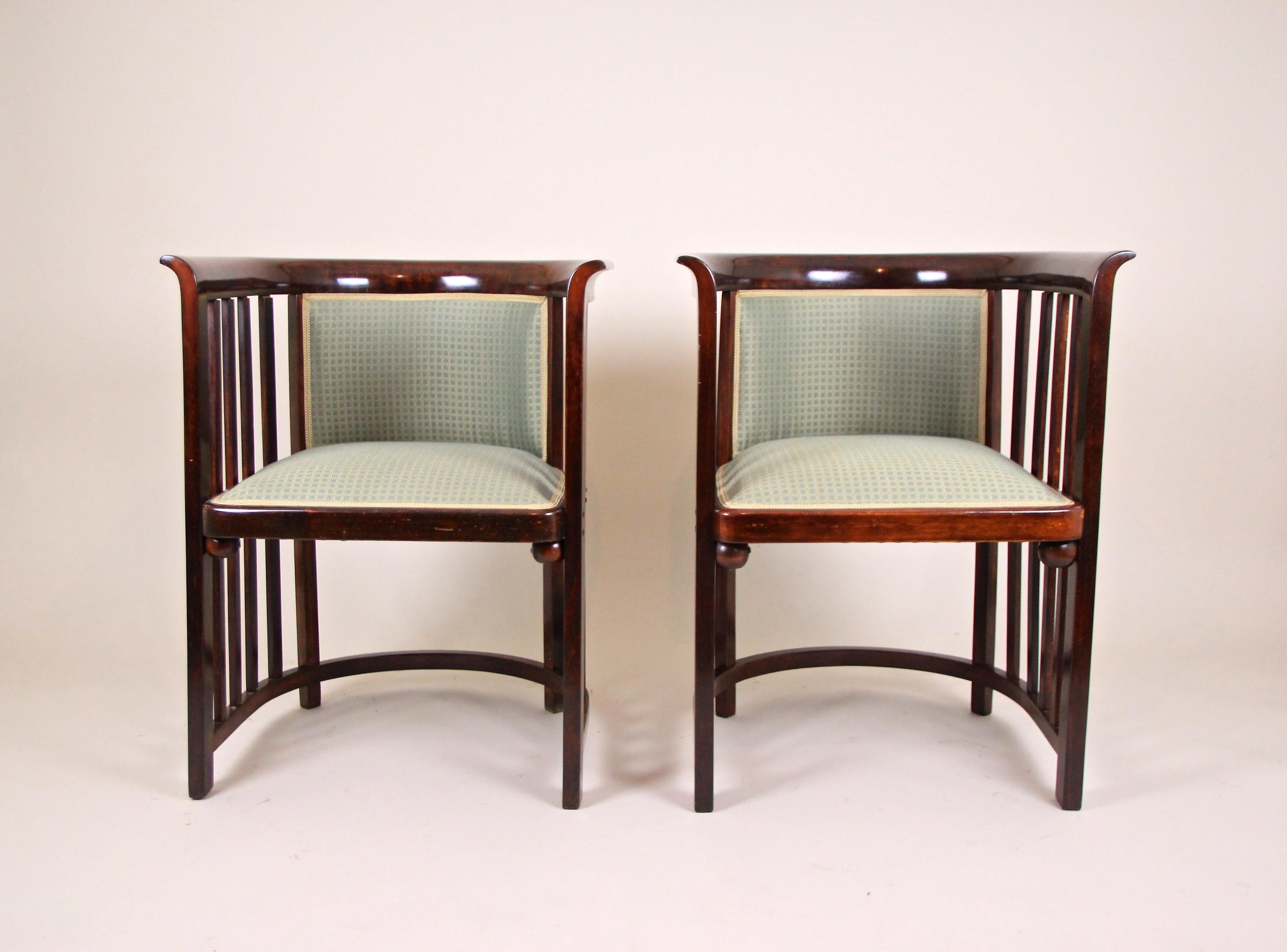 Art nouveau Ensemble de sièges en bois courbé par Josef Hoffmann J&J Kohn, Autriche, vers 1903 en vente