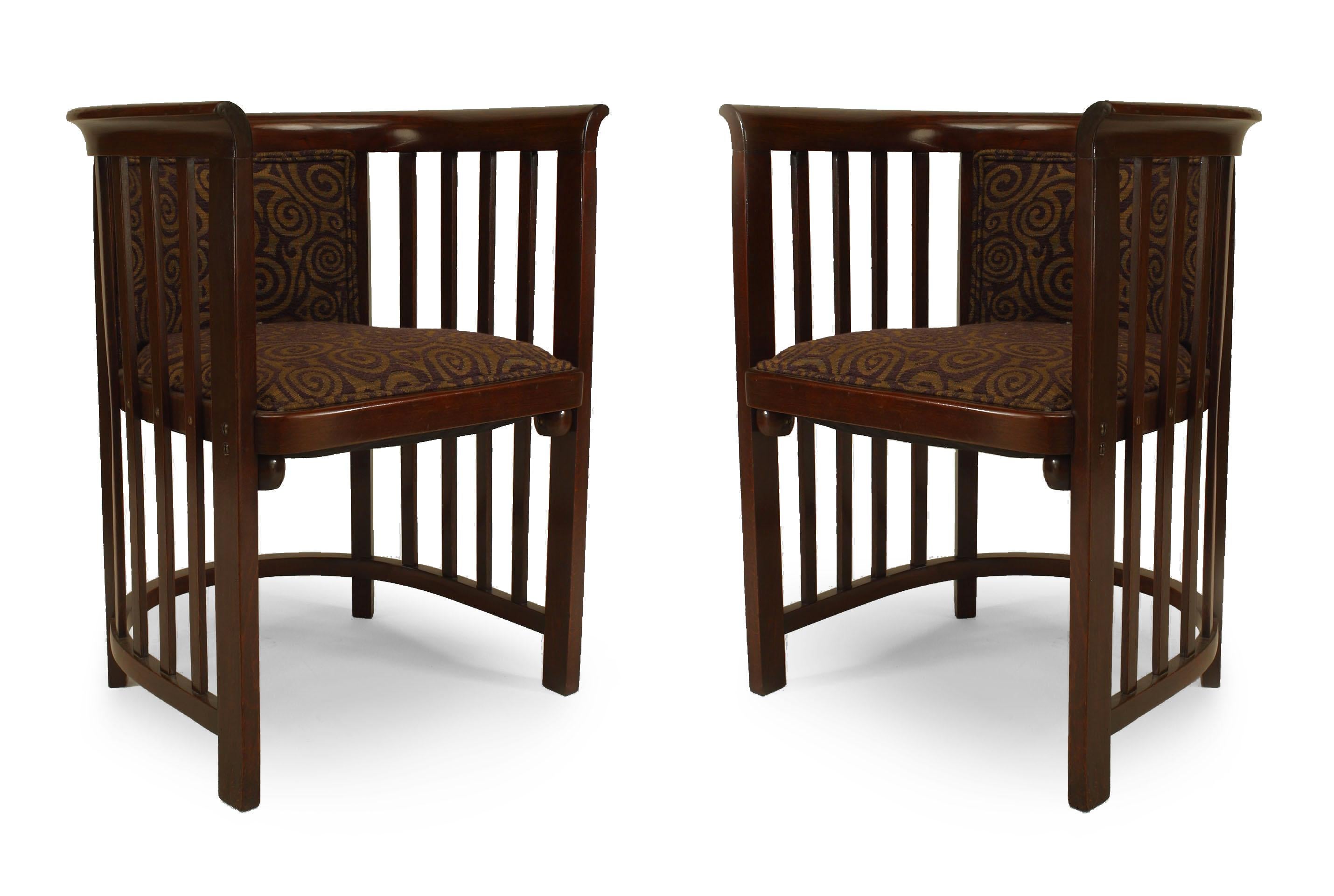 Austrian Bentwood Secessionist 5-Piece Living Room Set For Sale