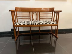 Bentwood Settee Bench by Joseph Hoffmann