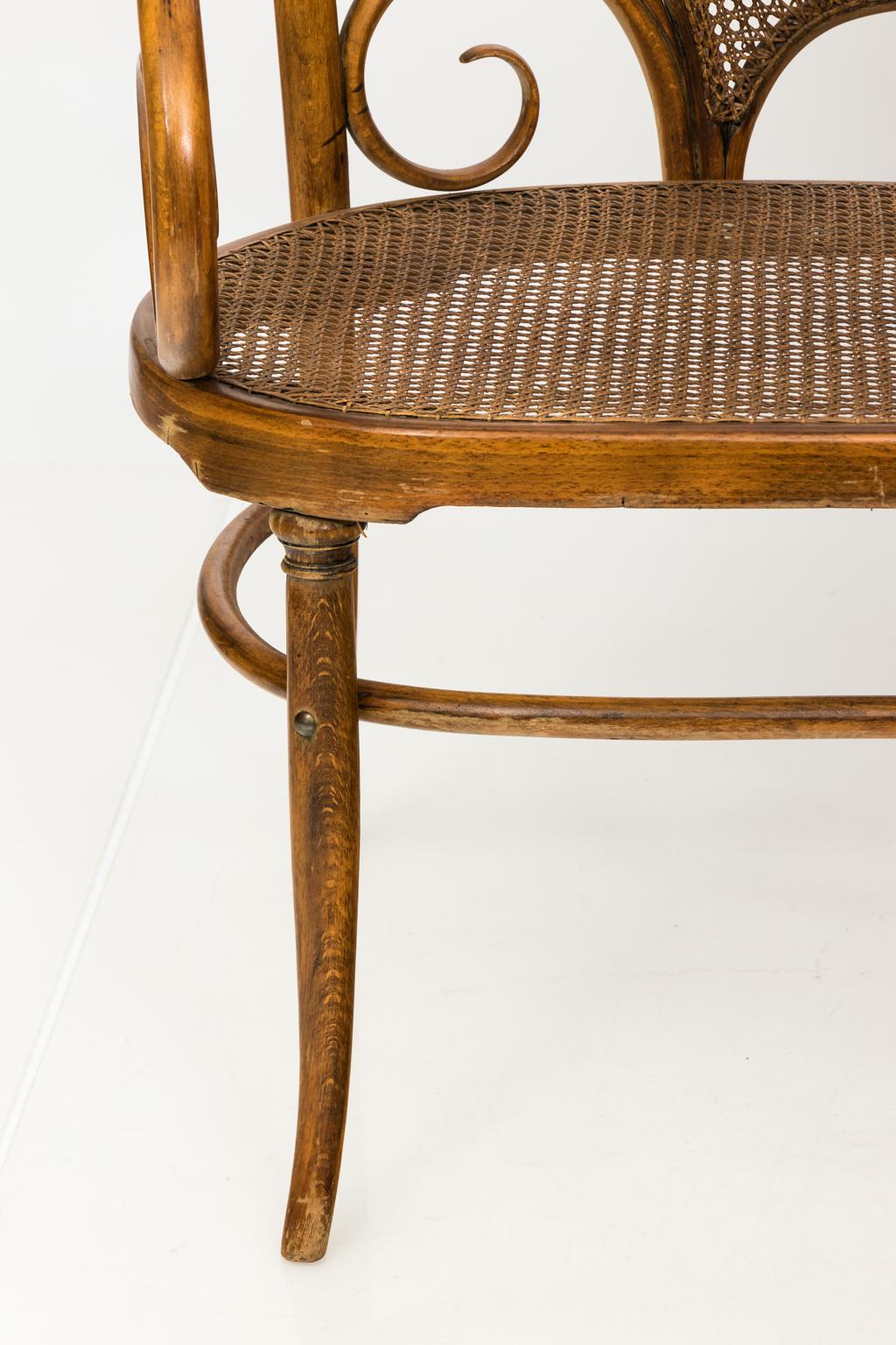 Bentwood Settee in the Manner of Michael Thonet 10
