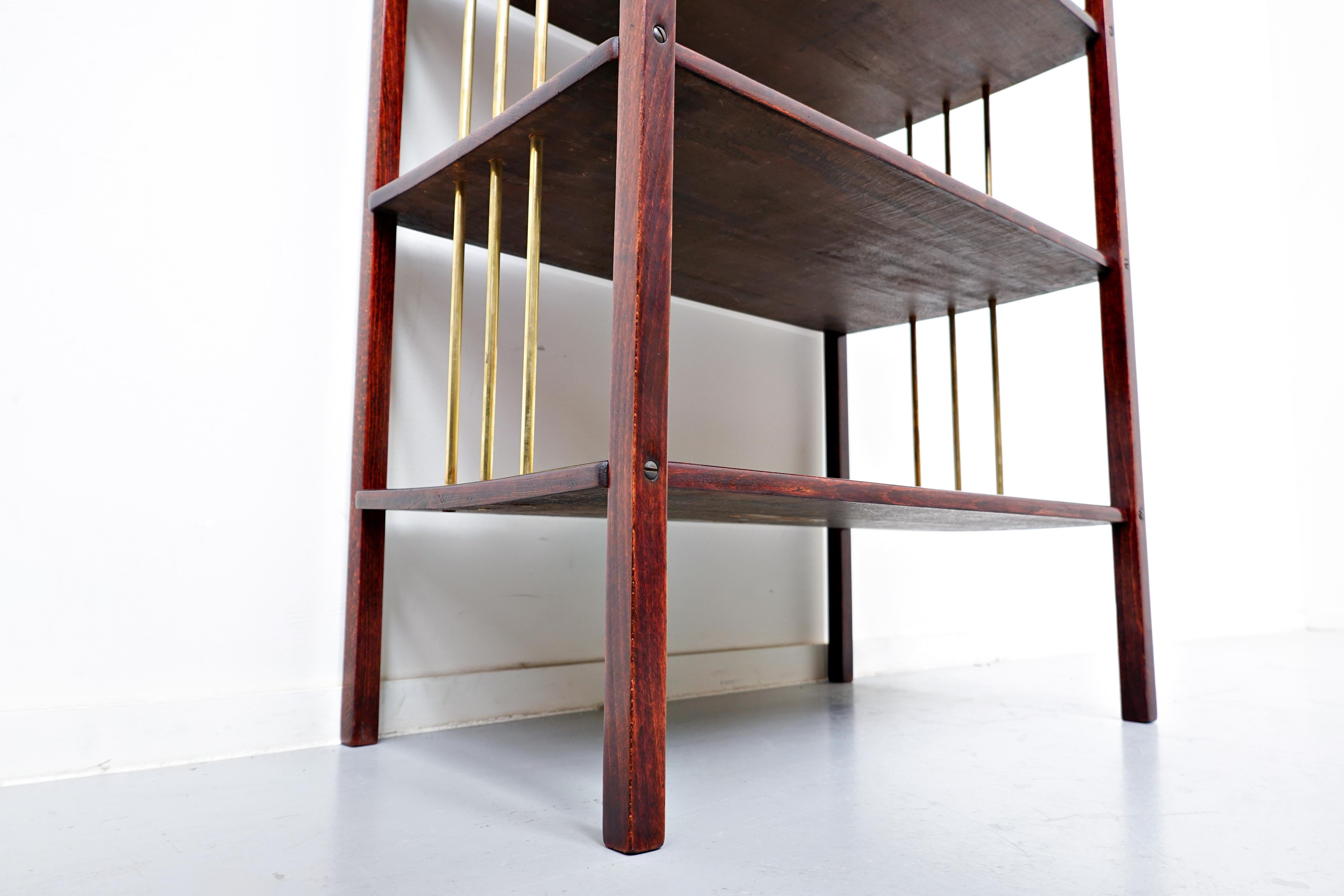 Mid-20th Century Bentwood Shelf by Thonet 