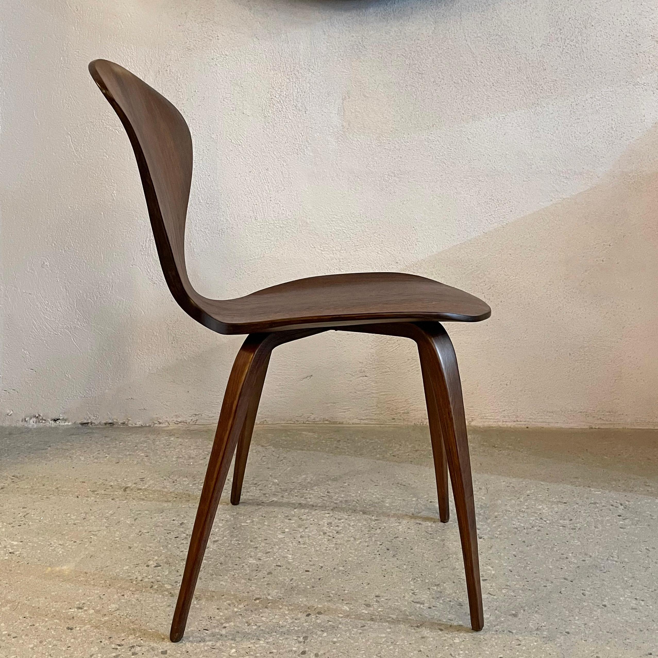 American Bentwood Side Chair By Norman Cherner For Plycraft For Sale