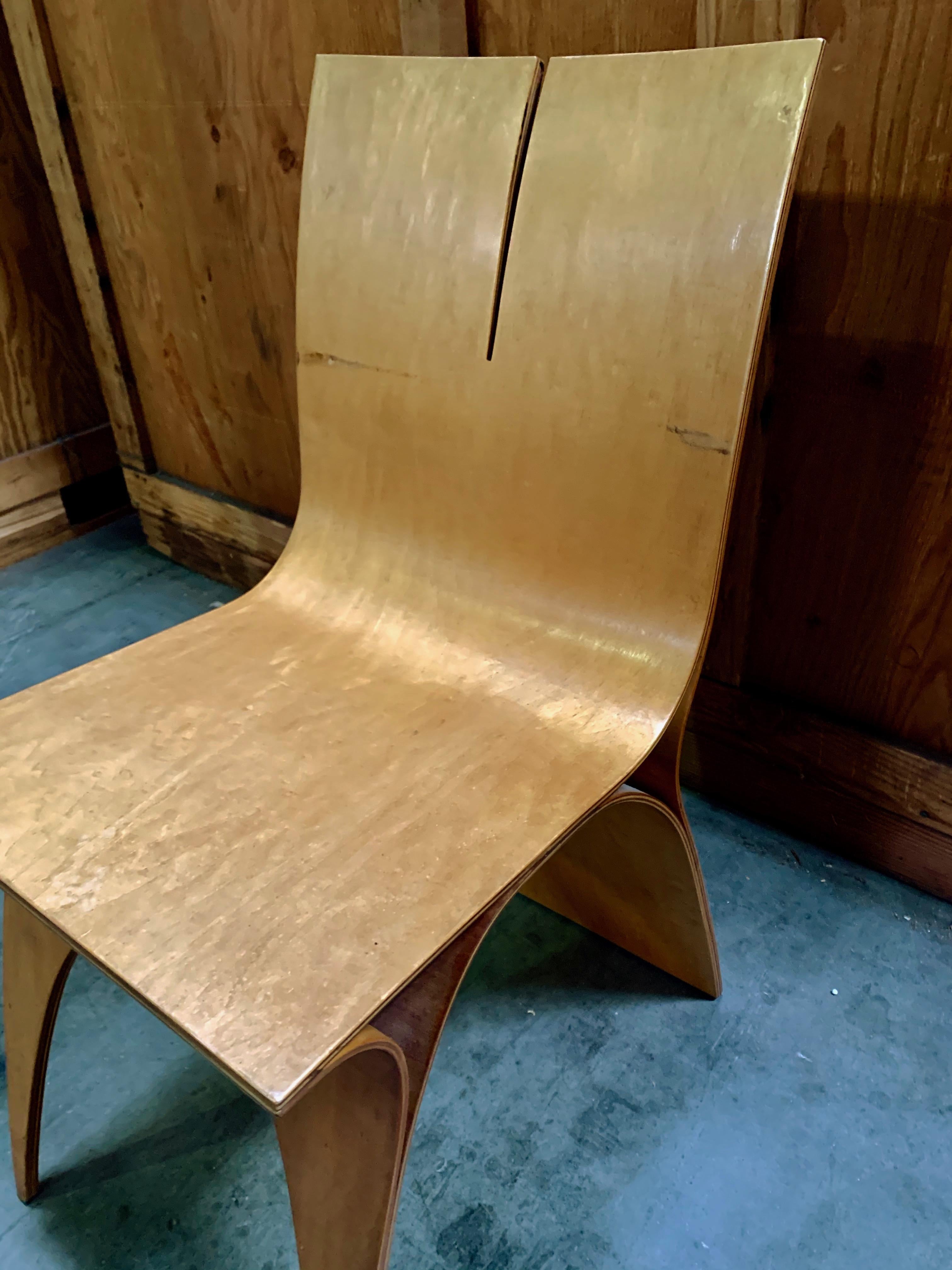 20th Century Bentwood Side Chair For Sale