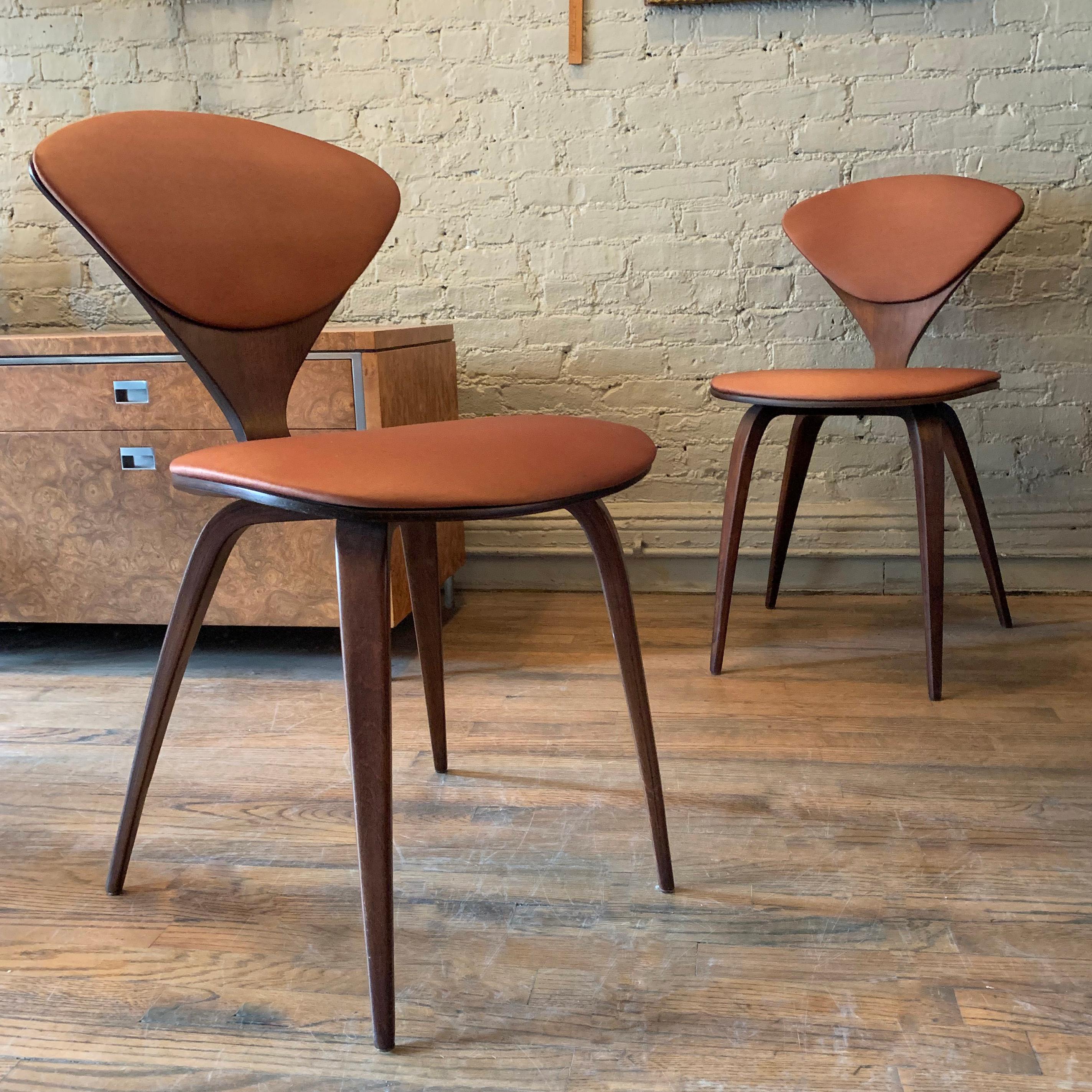 Mid-Century Modern Bentwood Side Chairs by Norman Cherner for Plycraft
