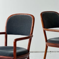 Bentwood Side Chairs by Ward Bennett for Brickell Associates