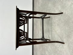 Bentwood side table by Thonet