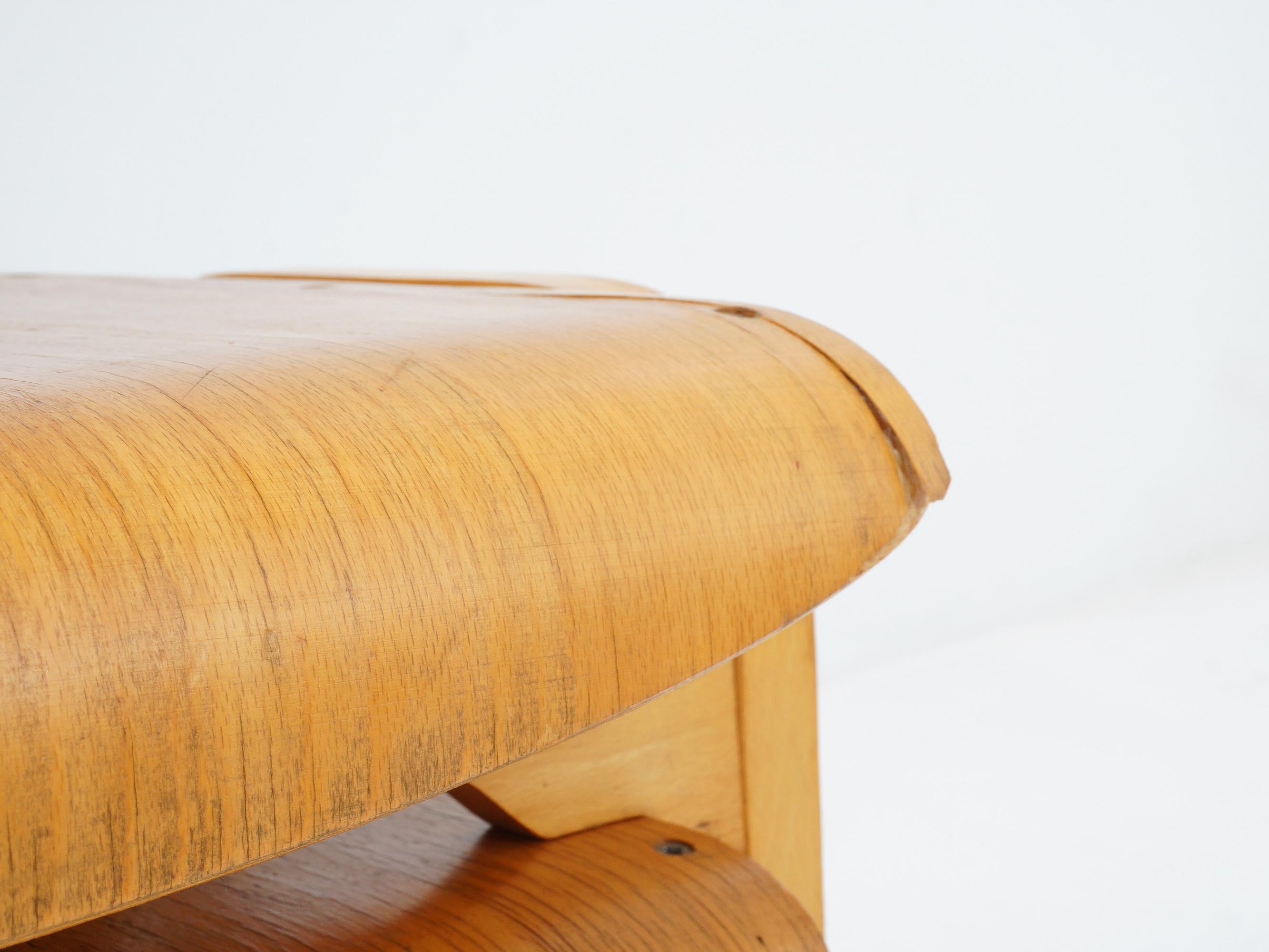 Bentwood Stacking Chairs by Stafford, 1950s In Good Condition In Philadelphia, PA