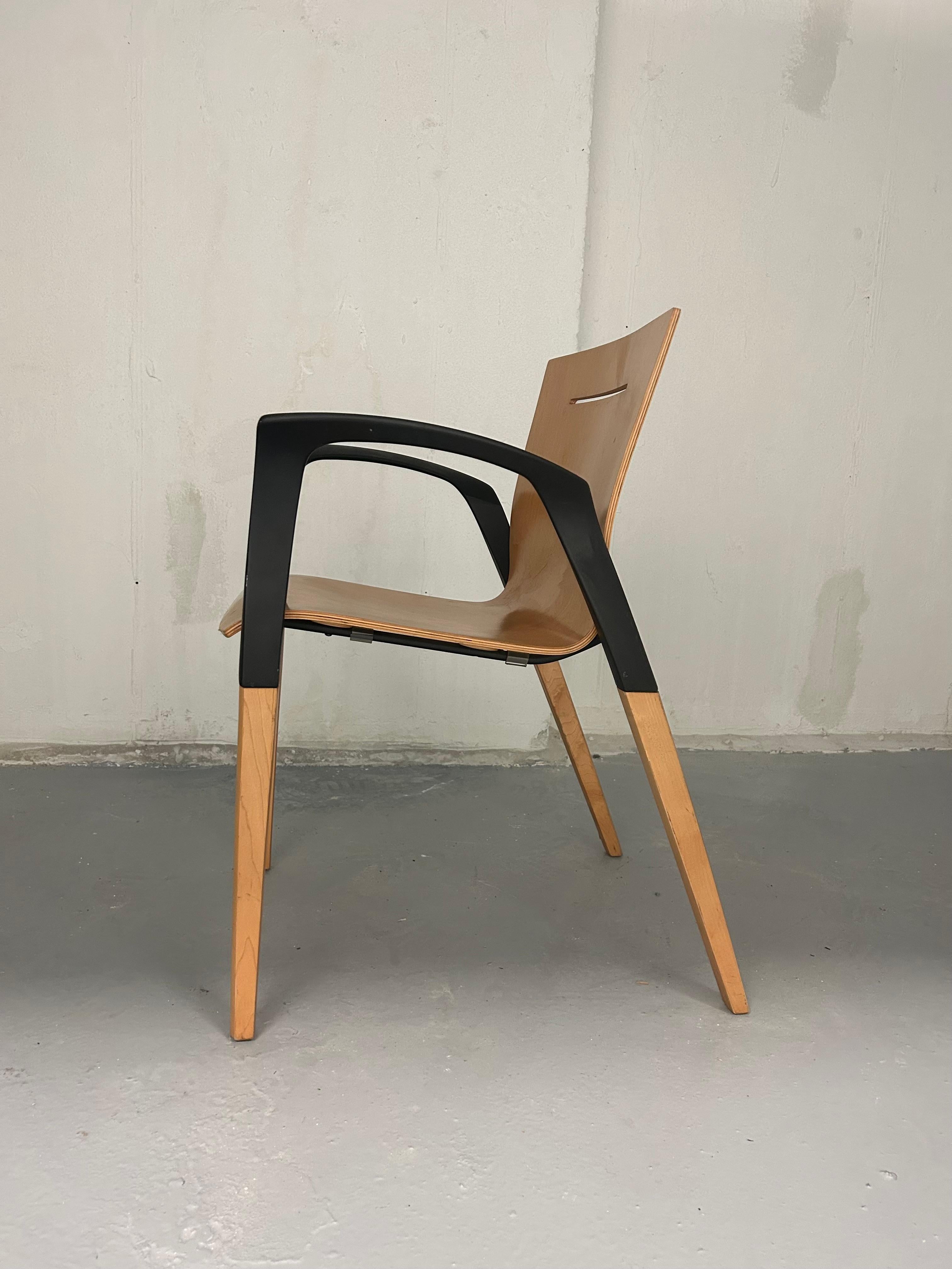 Bentwood Steelcase Chair In Good Condition In Brooklyn, NY