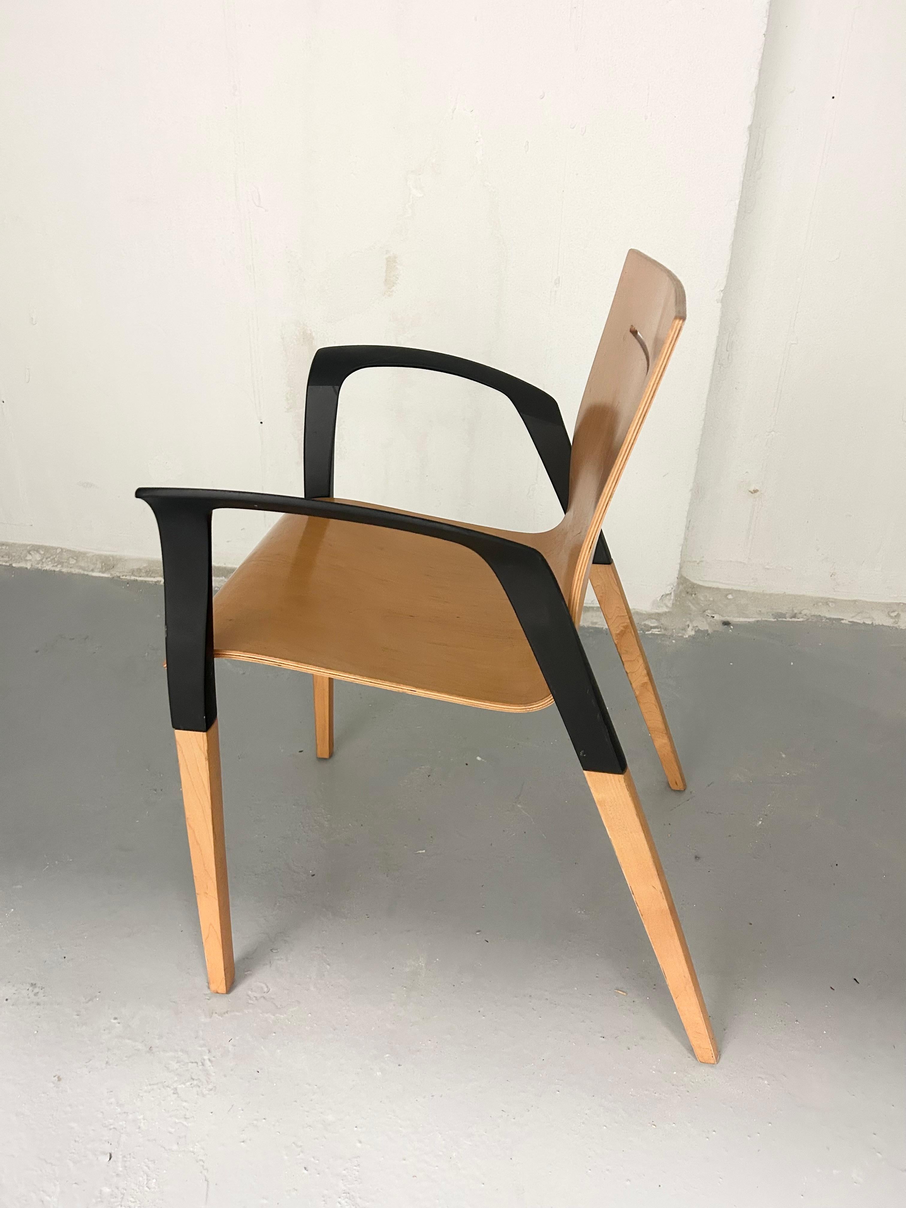 Bentwood Steelcase Chair 1