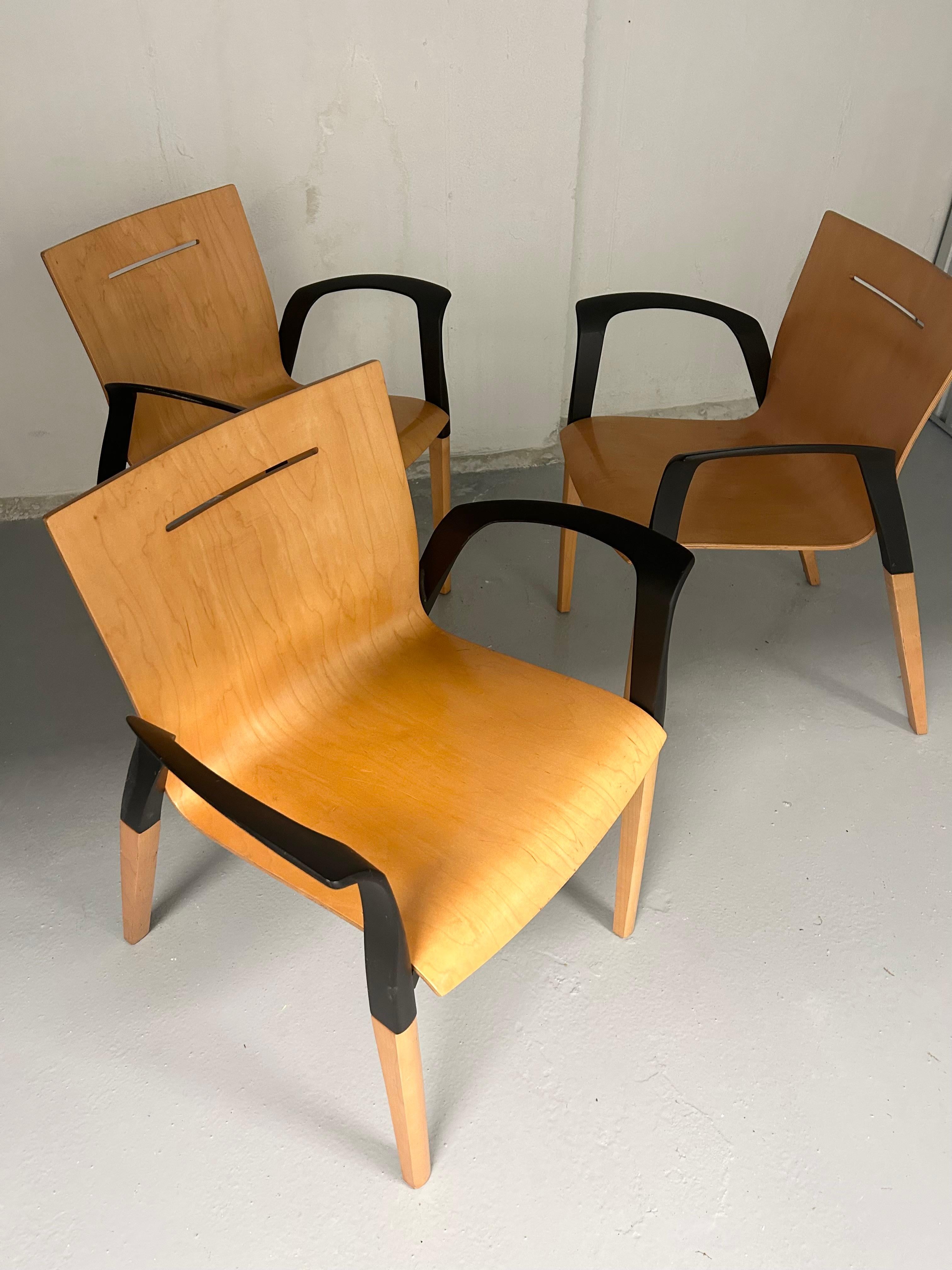 Bentwood Steelcase Chair 2