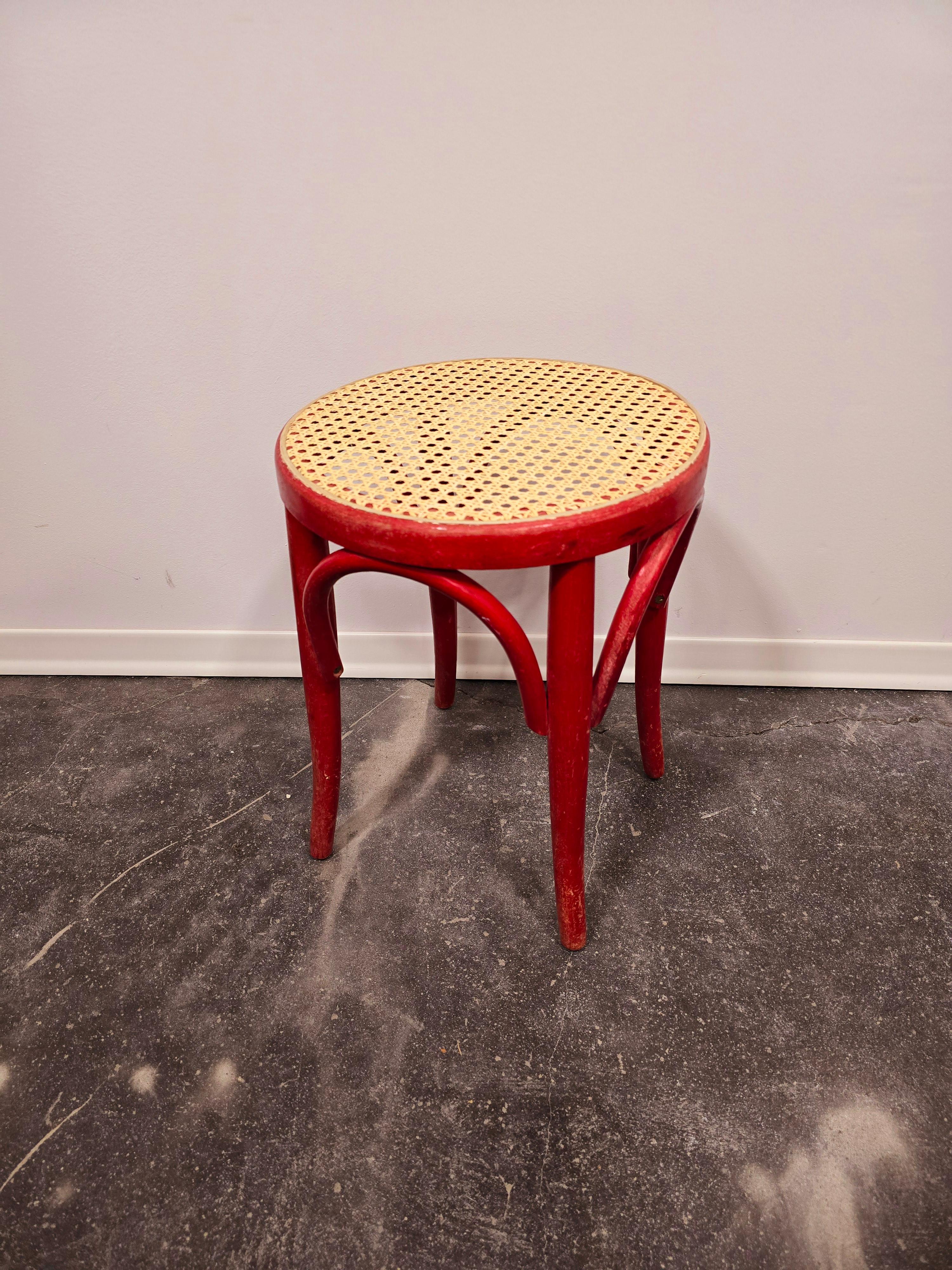 Bugholz STOLL 1950er Rötel im Angebot 4