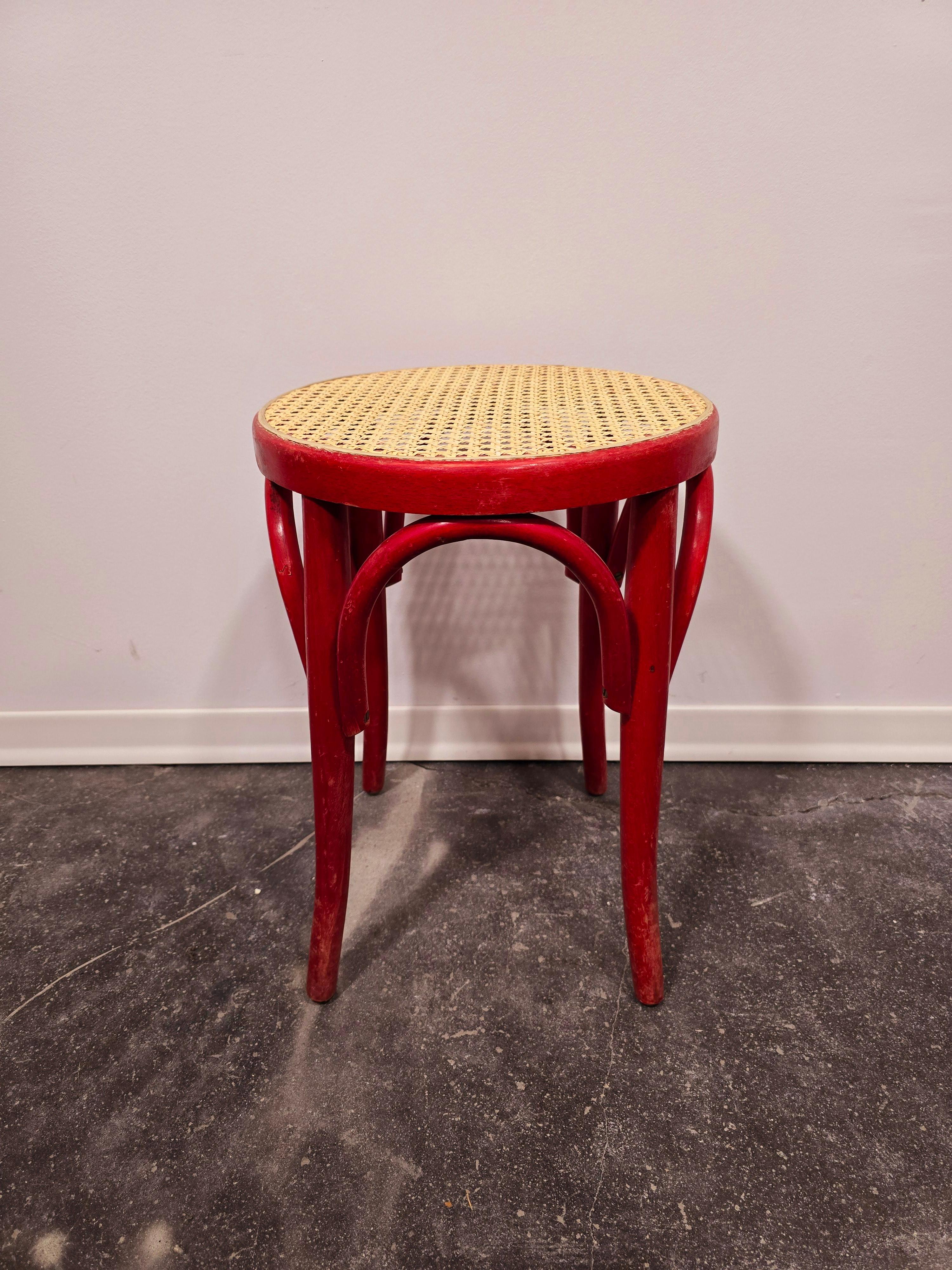 Bugholz STOLL 1950er Rötel im Angebot 6