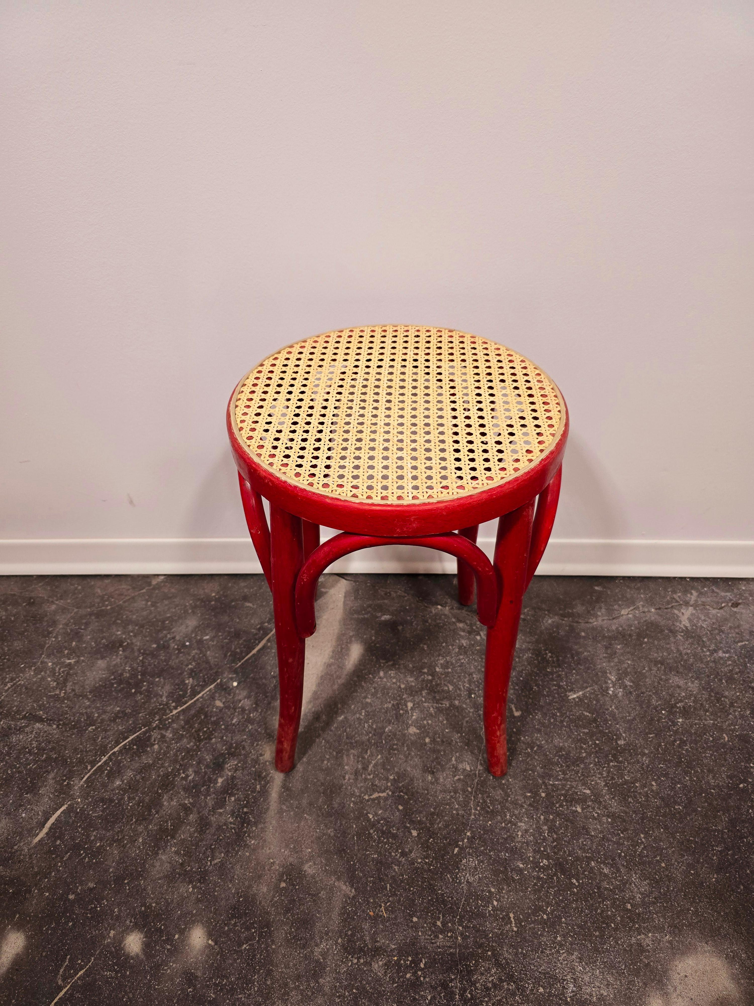 Bugholz STOLL 1950er Rötel im Angebot 7