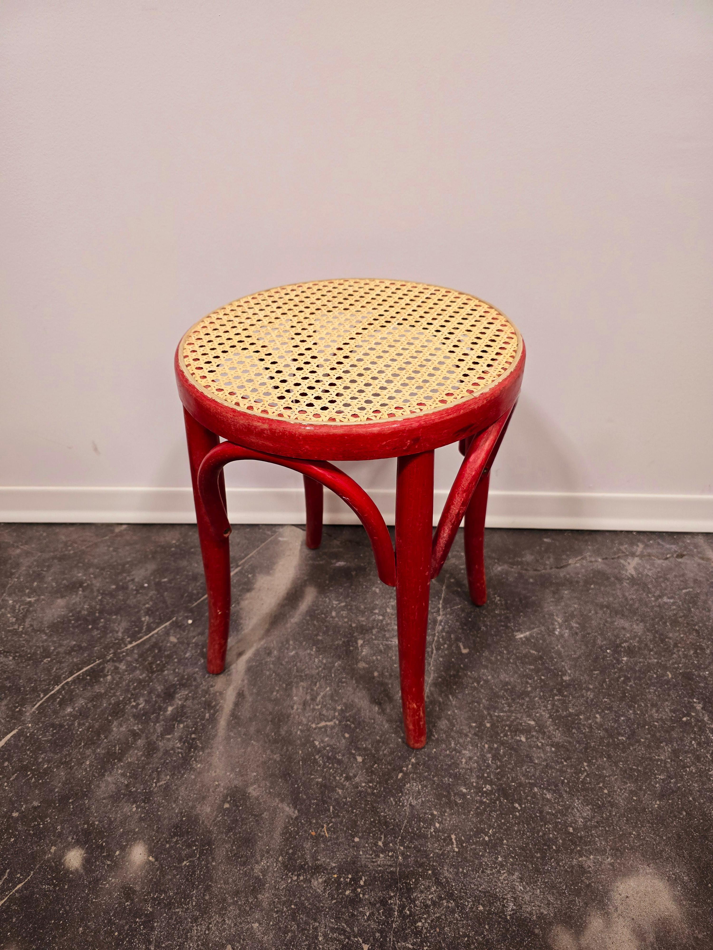 Bugholz STOLL 1950er Rötel (Mitte des 20. Jahrhunderts) im Angebot