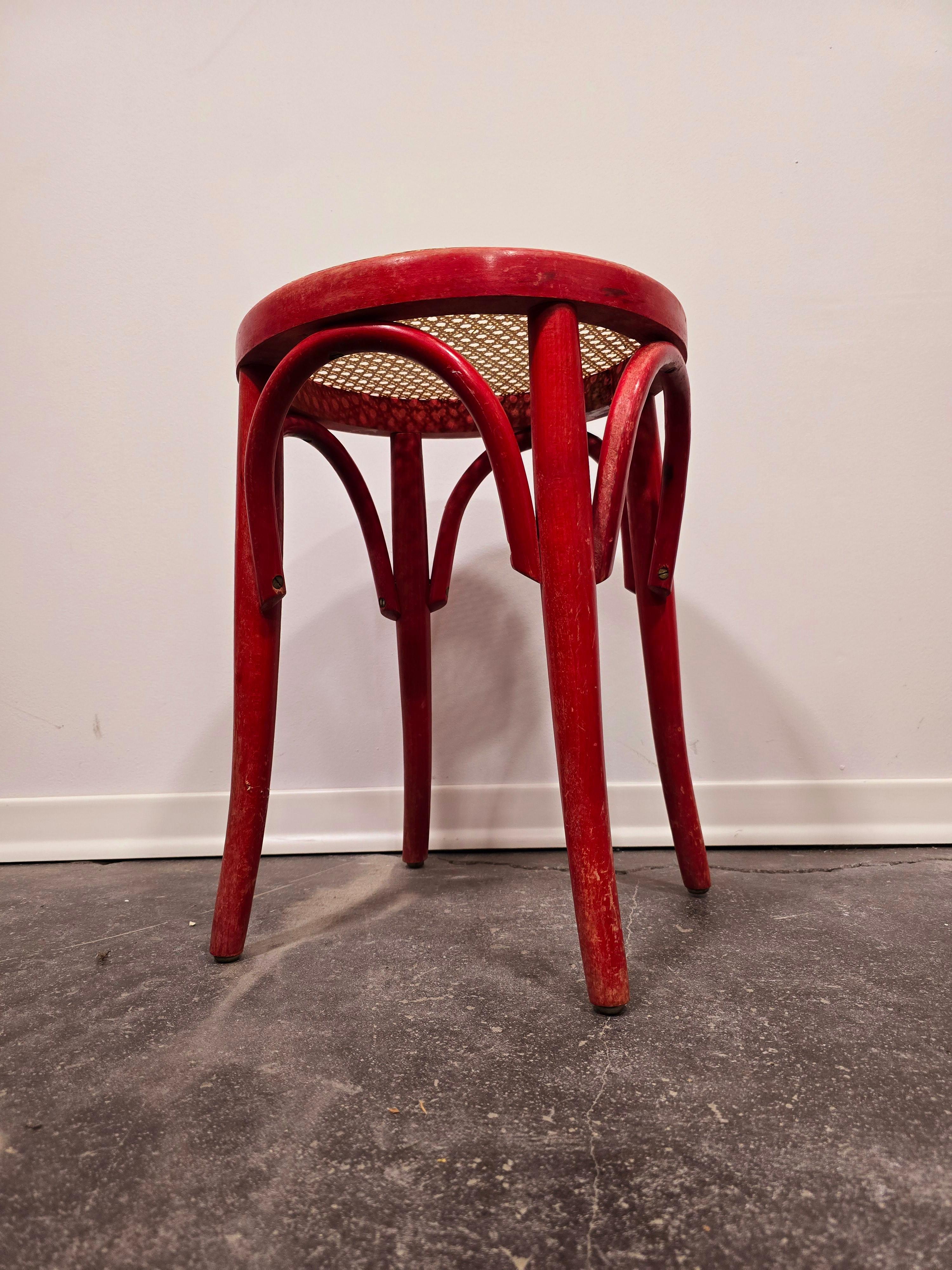 Bugholz STOLL 1950er Rötel im Angebot 2