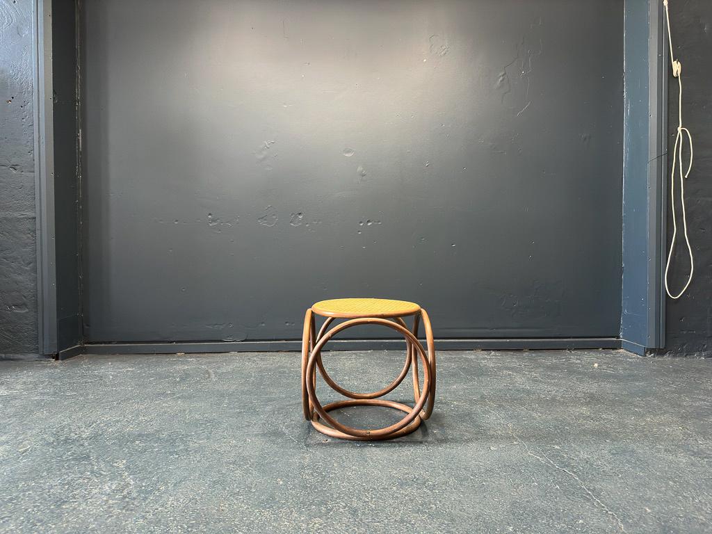 Bugholz-Hocker (Geflecht) im Angebot