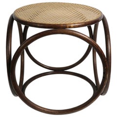 Bentwood Stool Ottoman by Thonet