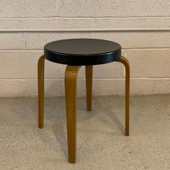 Bentwood Stool Side Table by Thonet