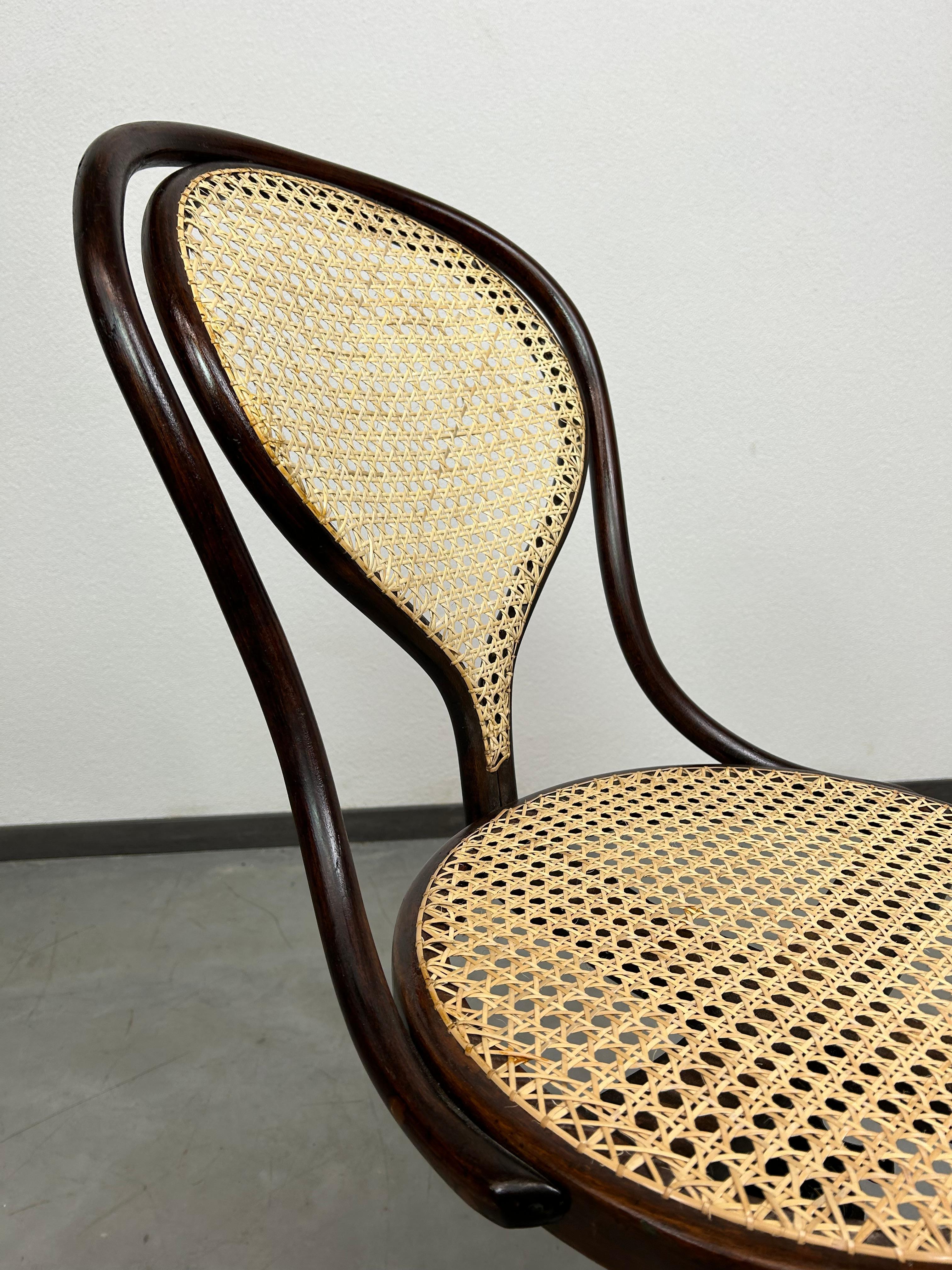 Fin du XIXe siècle Chaise pivotante n°9 de J.J.Kohn en vente