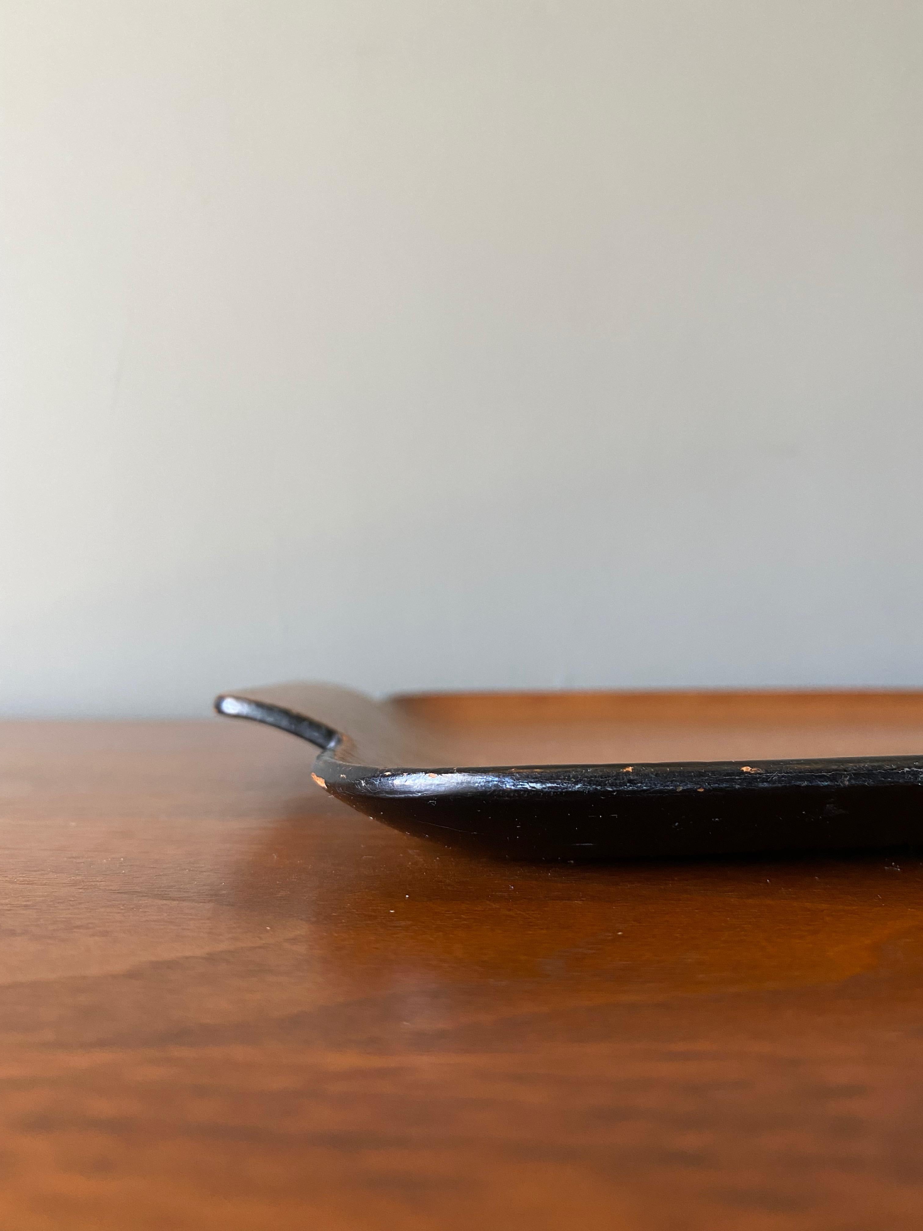 20th Century Bentwood Teak Tray circa, 1960