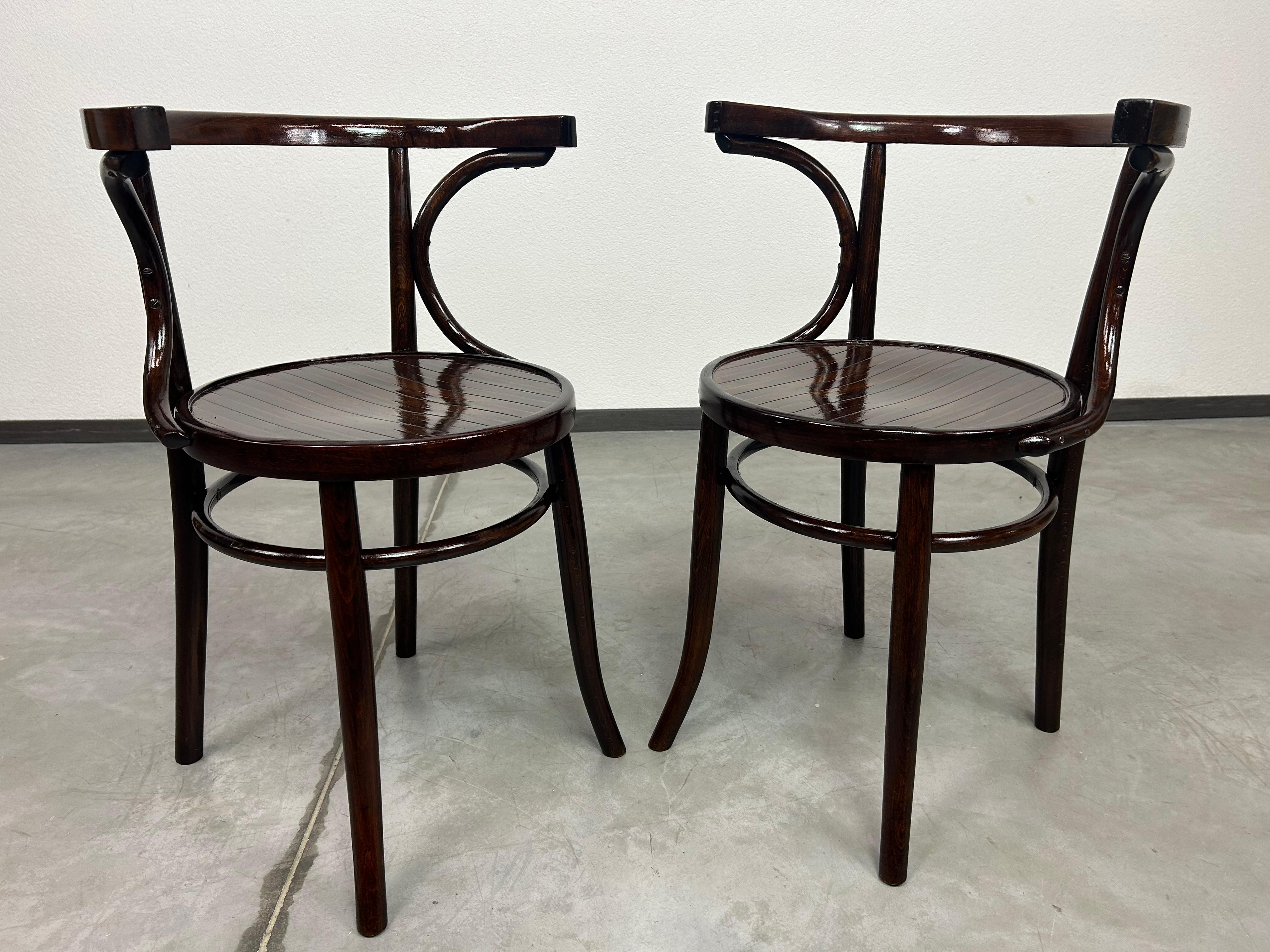 Vienna Secession Bentwood Thonet chairs