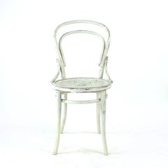 Thonet No.14 Stuhl aus Bugholz im Vintage-Stil, Tschechoslowakei 1940er Jahre