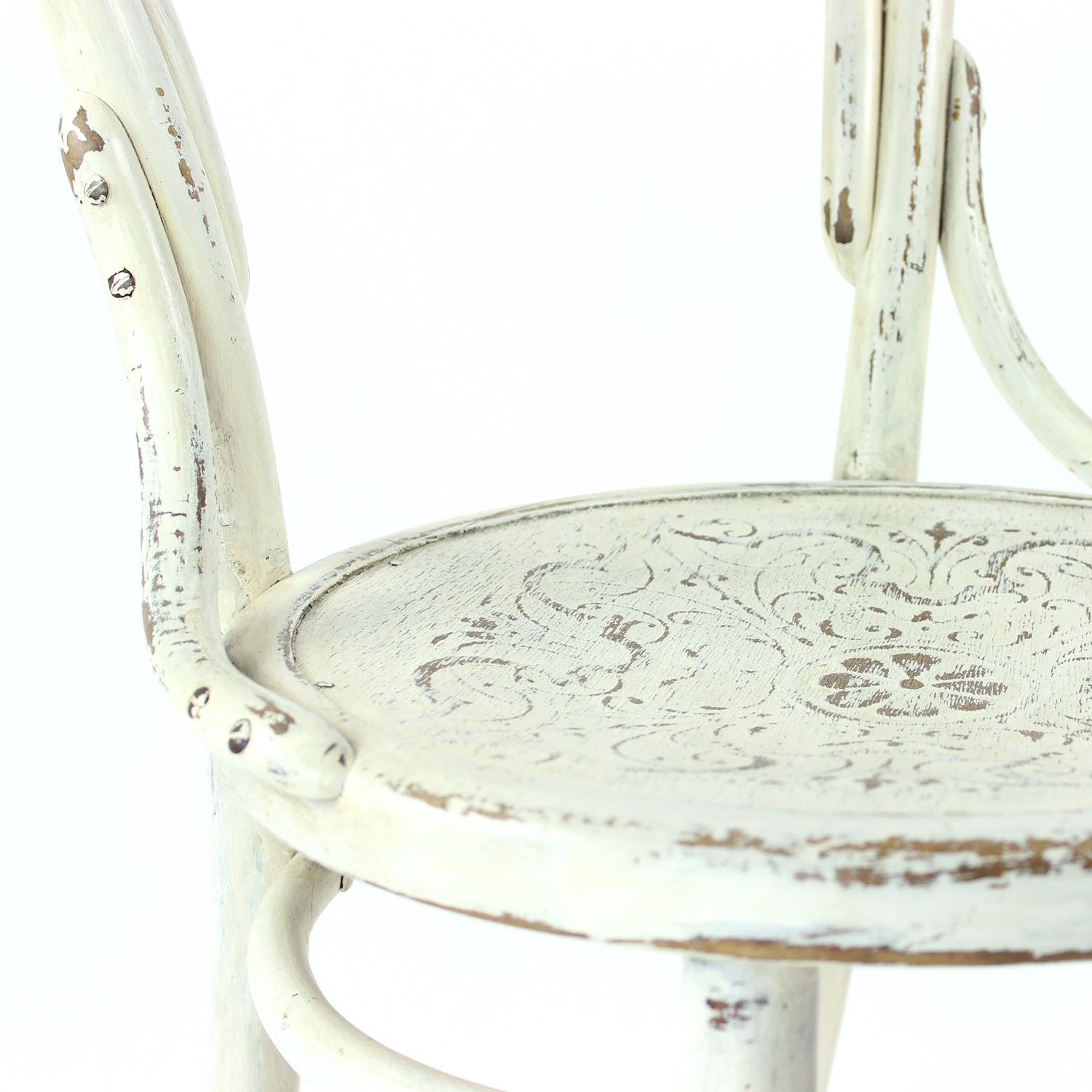 Silla Thonet nº 14 de madera curvada de estilo vintage, Checoslovaquia años 40 en venta 3