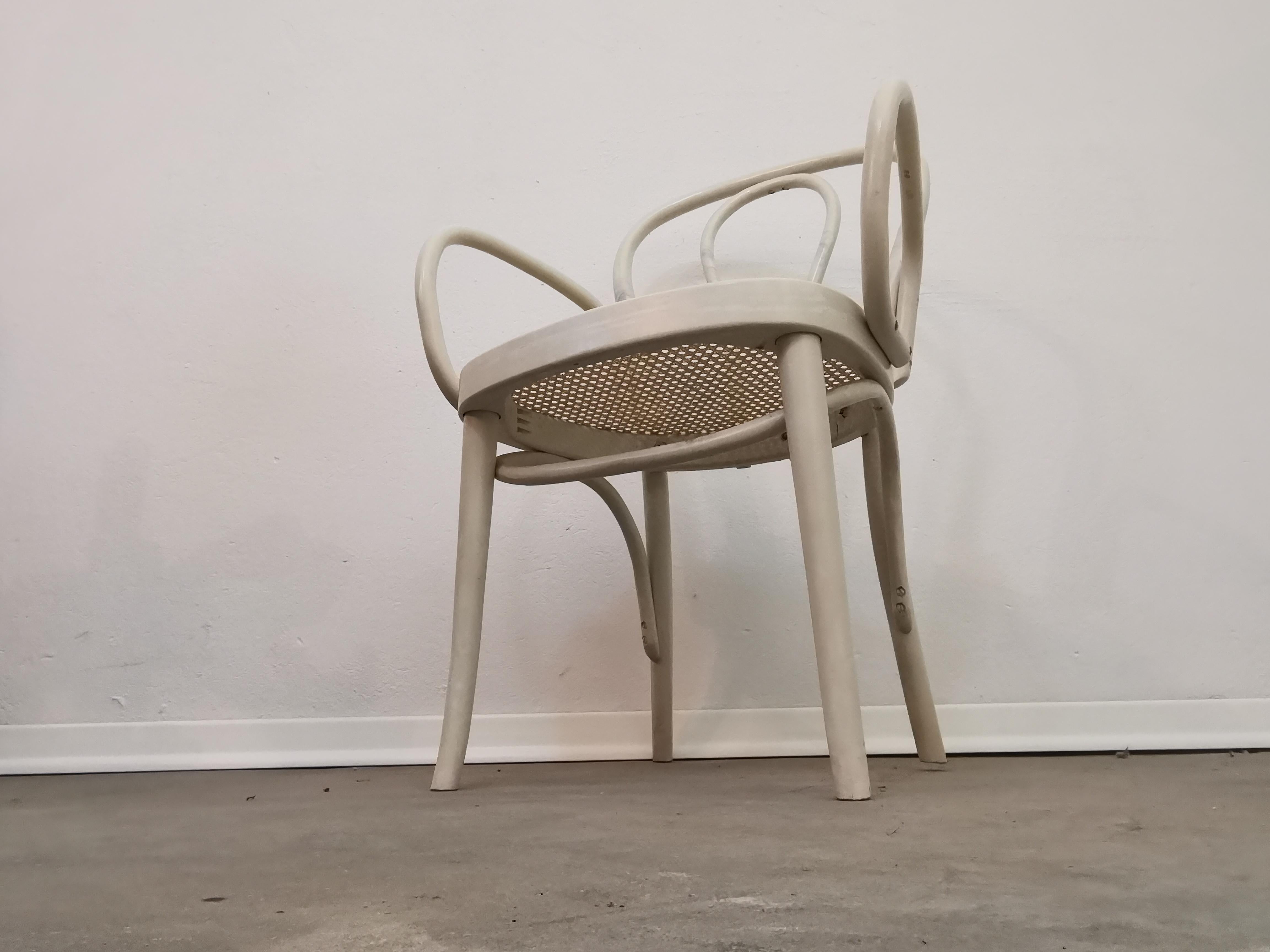 Bentwood Thonet Style Armchair, 1970s In Good Condition For Sale In Ljubljana, SI