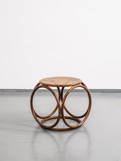 Bentwood Vintage Circular Stool by Thonet