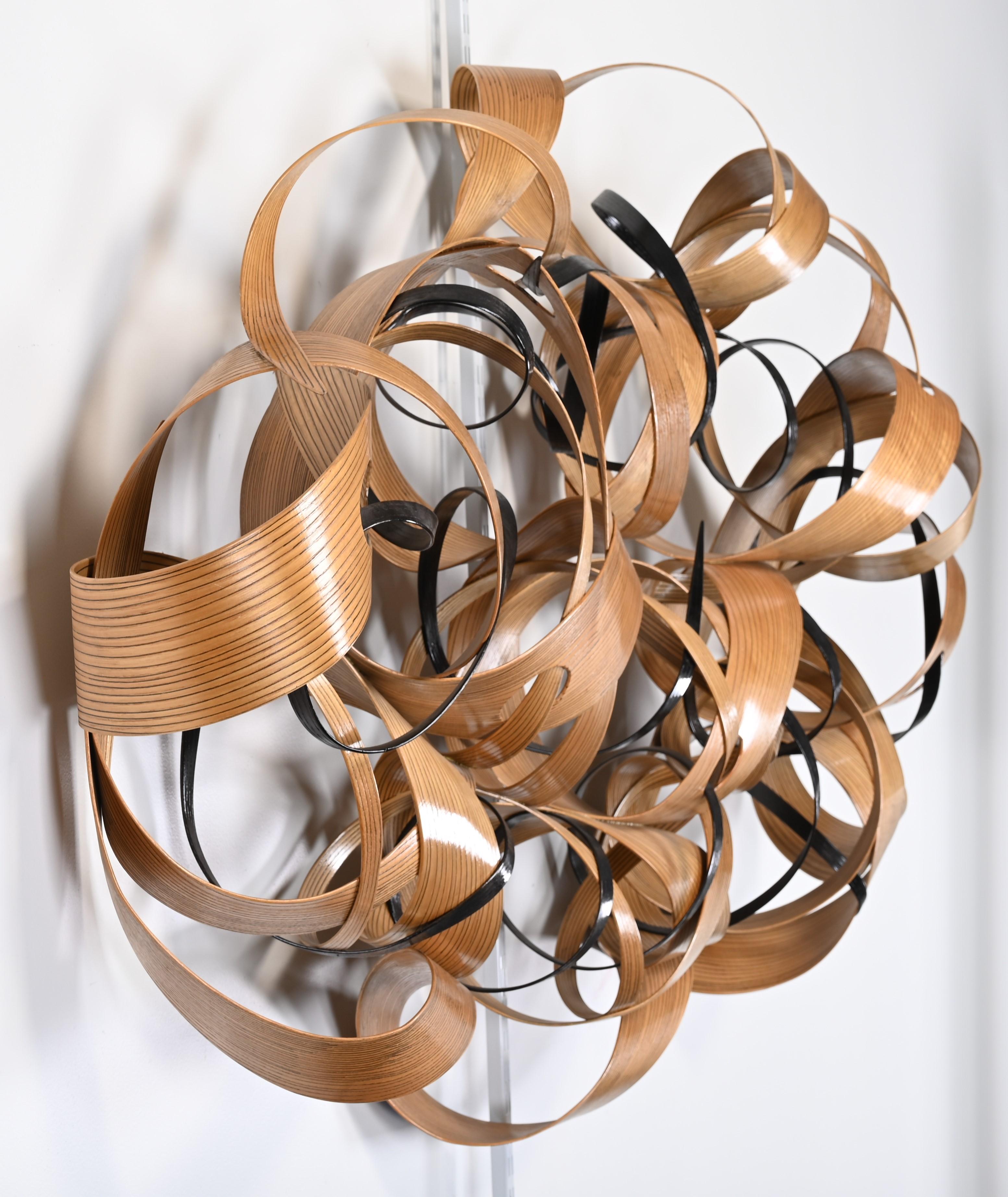 American Bentwood Wall Sculpture by Renee Dinauer, 2005